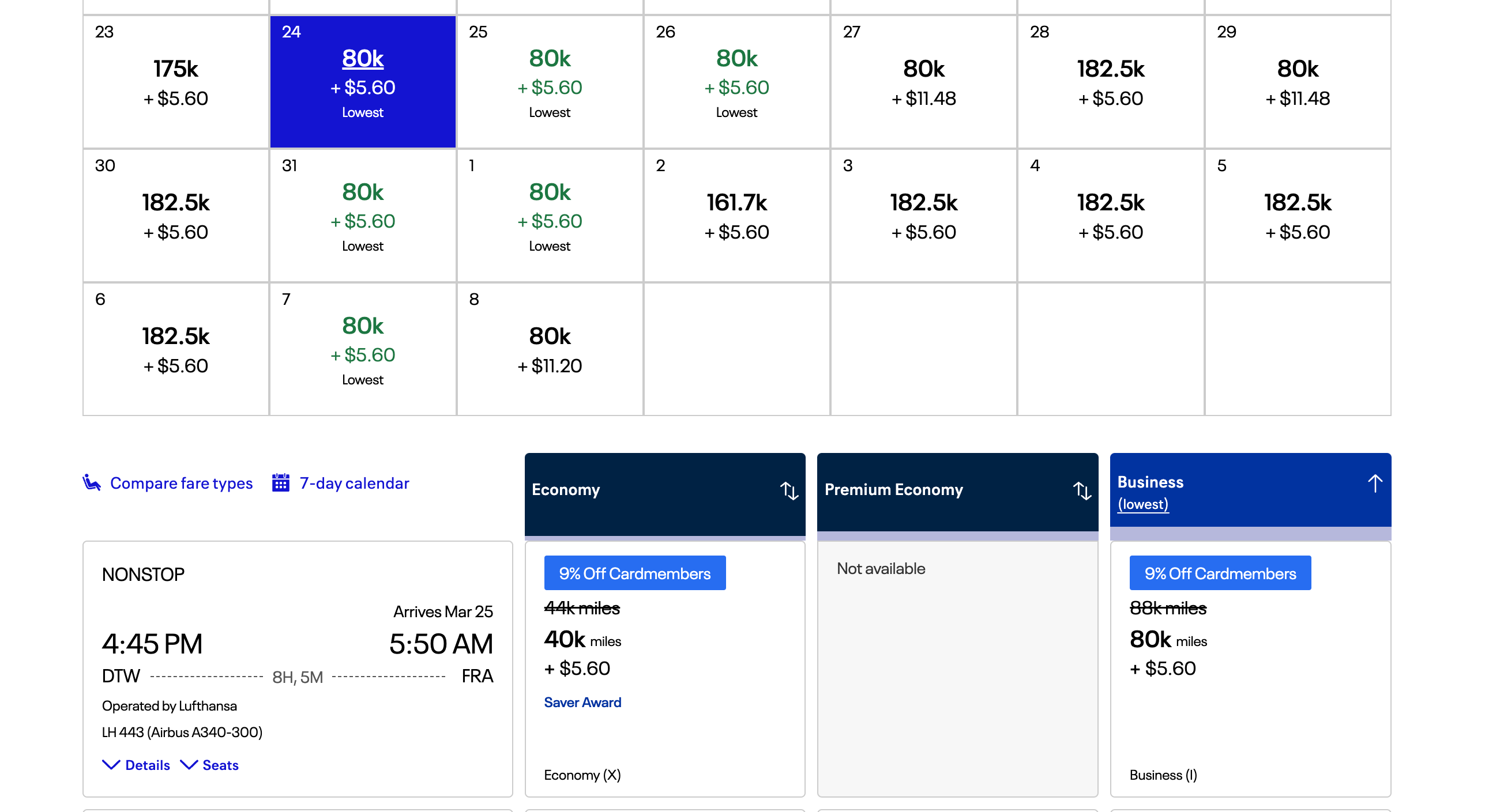 booking calendar