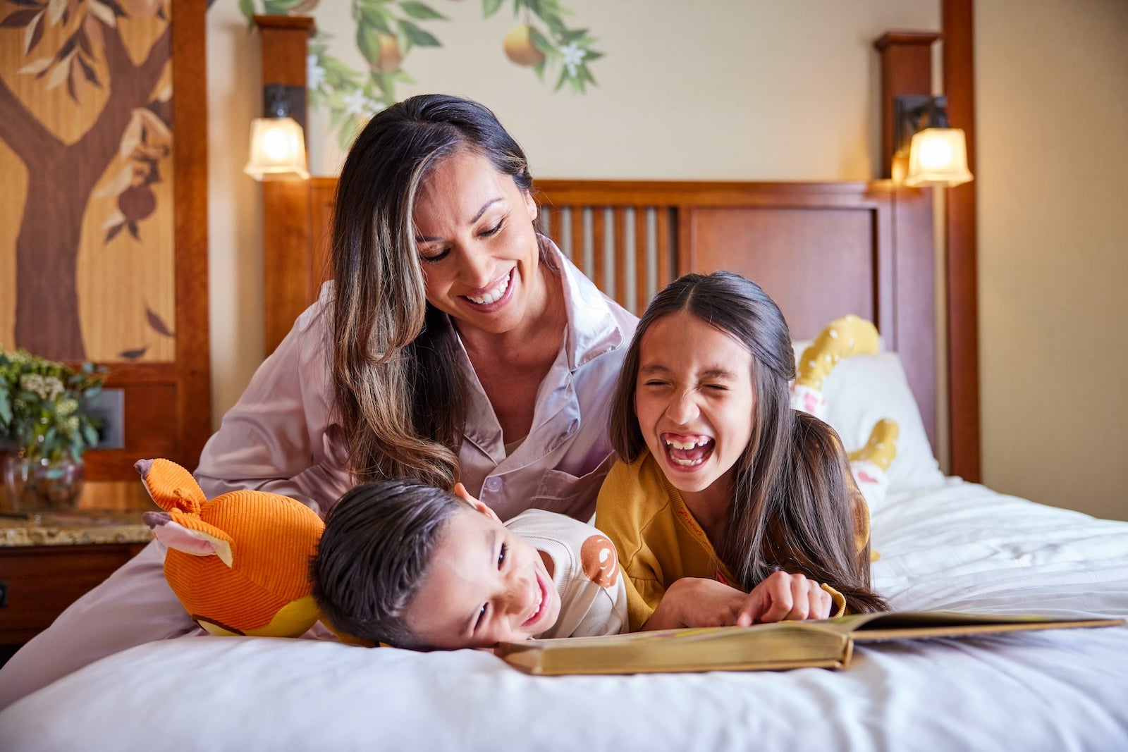 family at Disney's Grand Californian Hotel and Spa