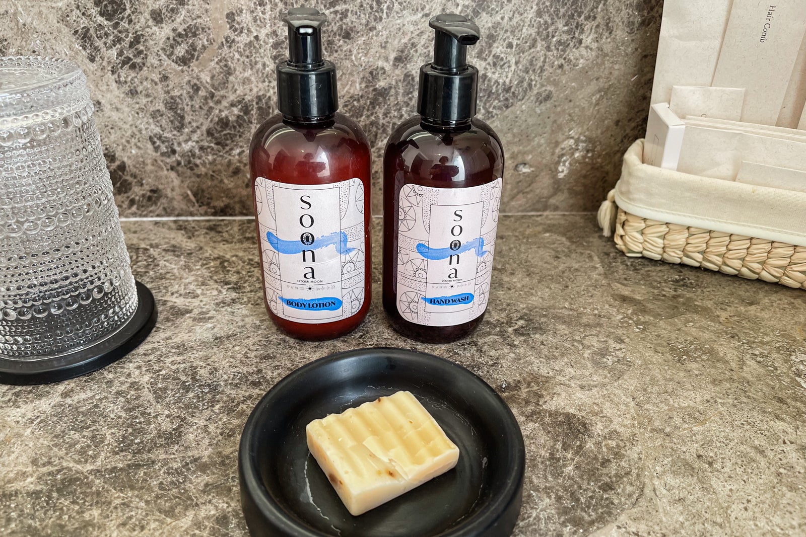 Soona toiletries at Numu Boutique Hotel San Miguel de Allende