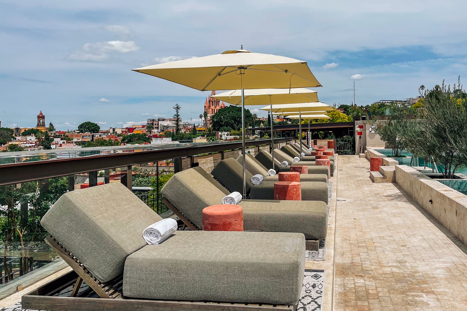 Numu's rooftop pool - San Miguel de Allende, Mexico