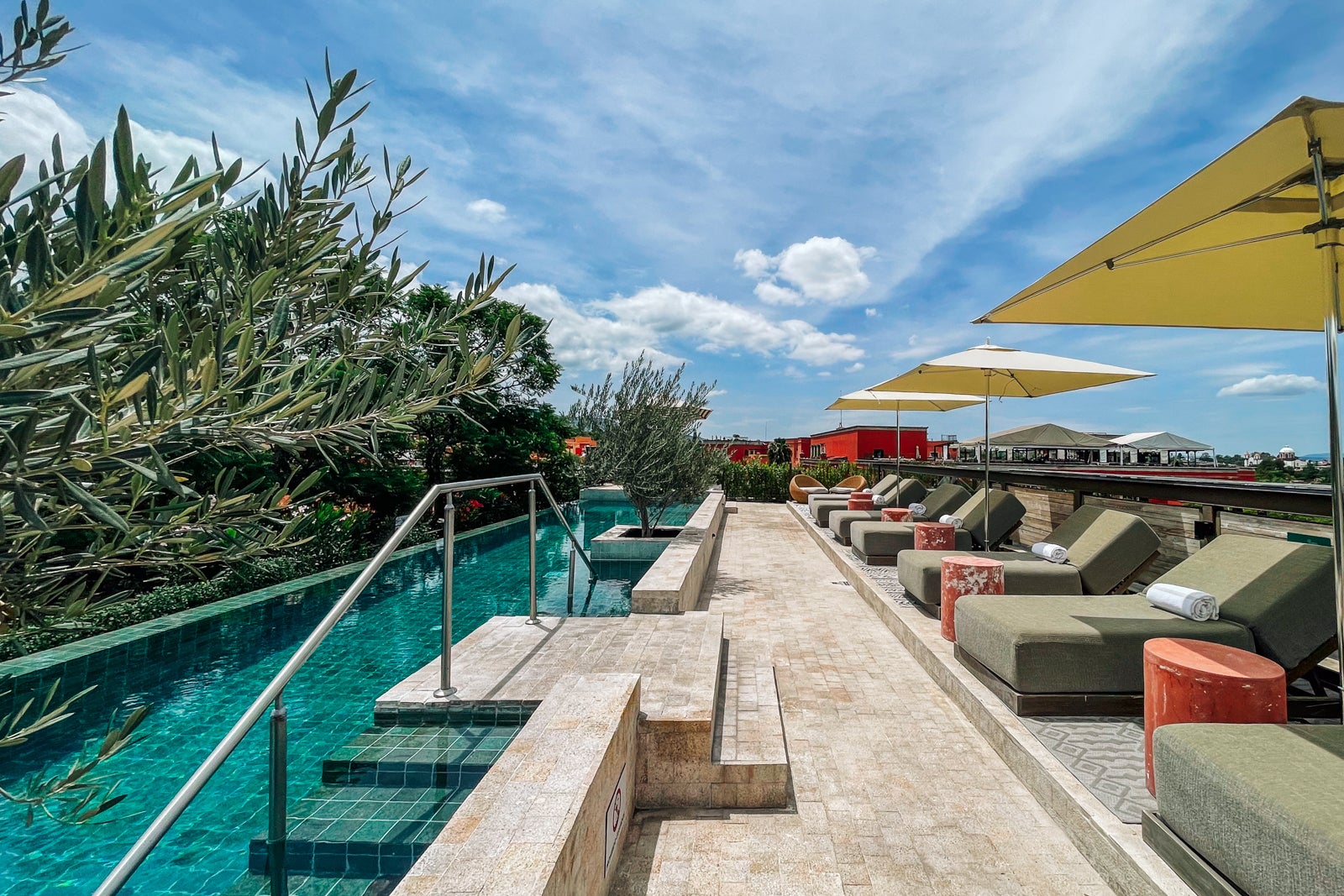 Numu's rooftop pool - San Miguel de Allende, Mexico