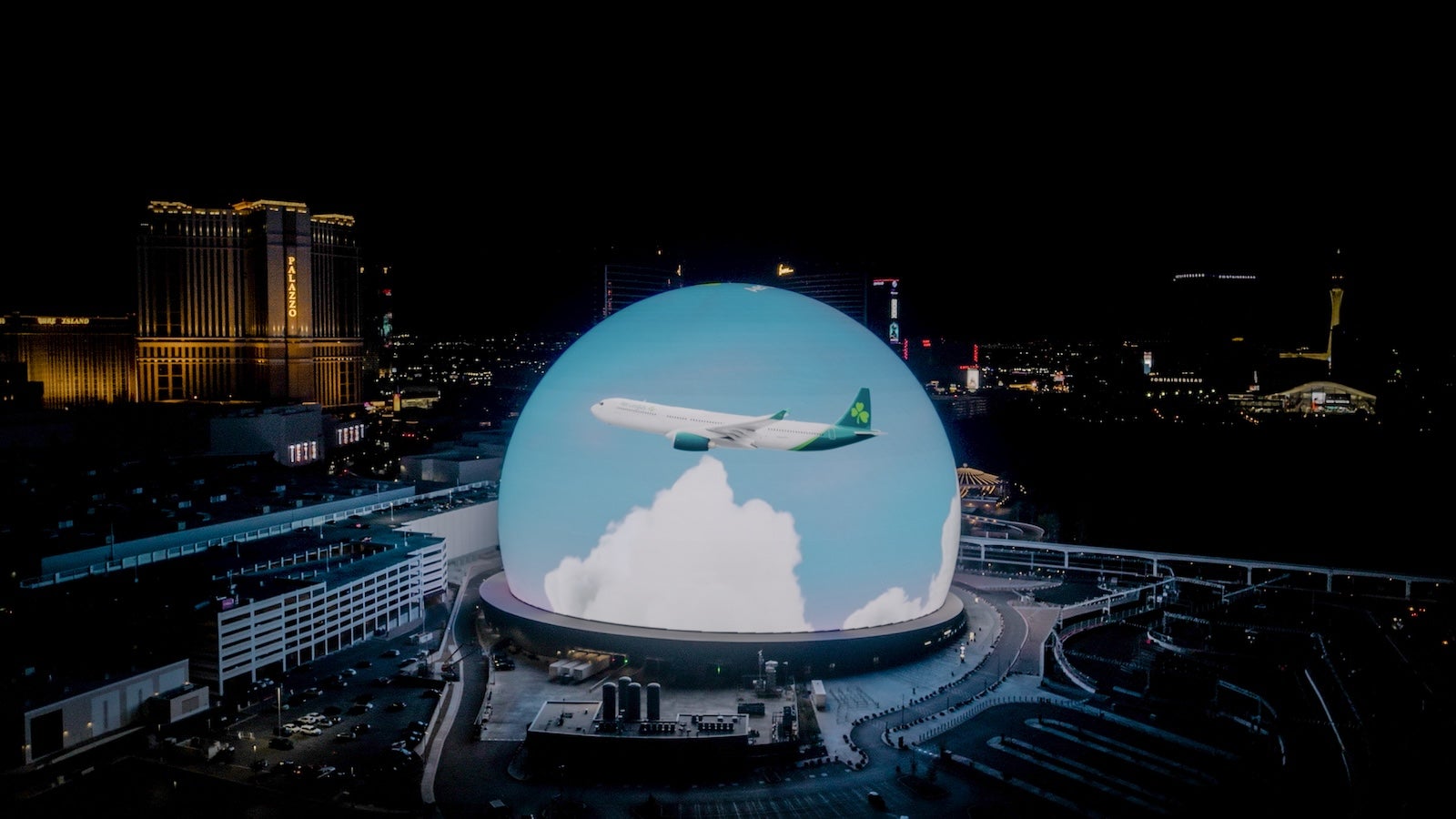 the sphere aer lingus