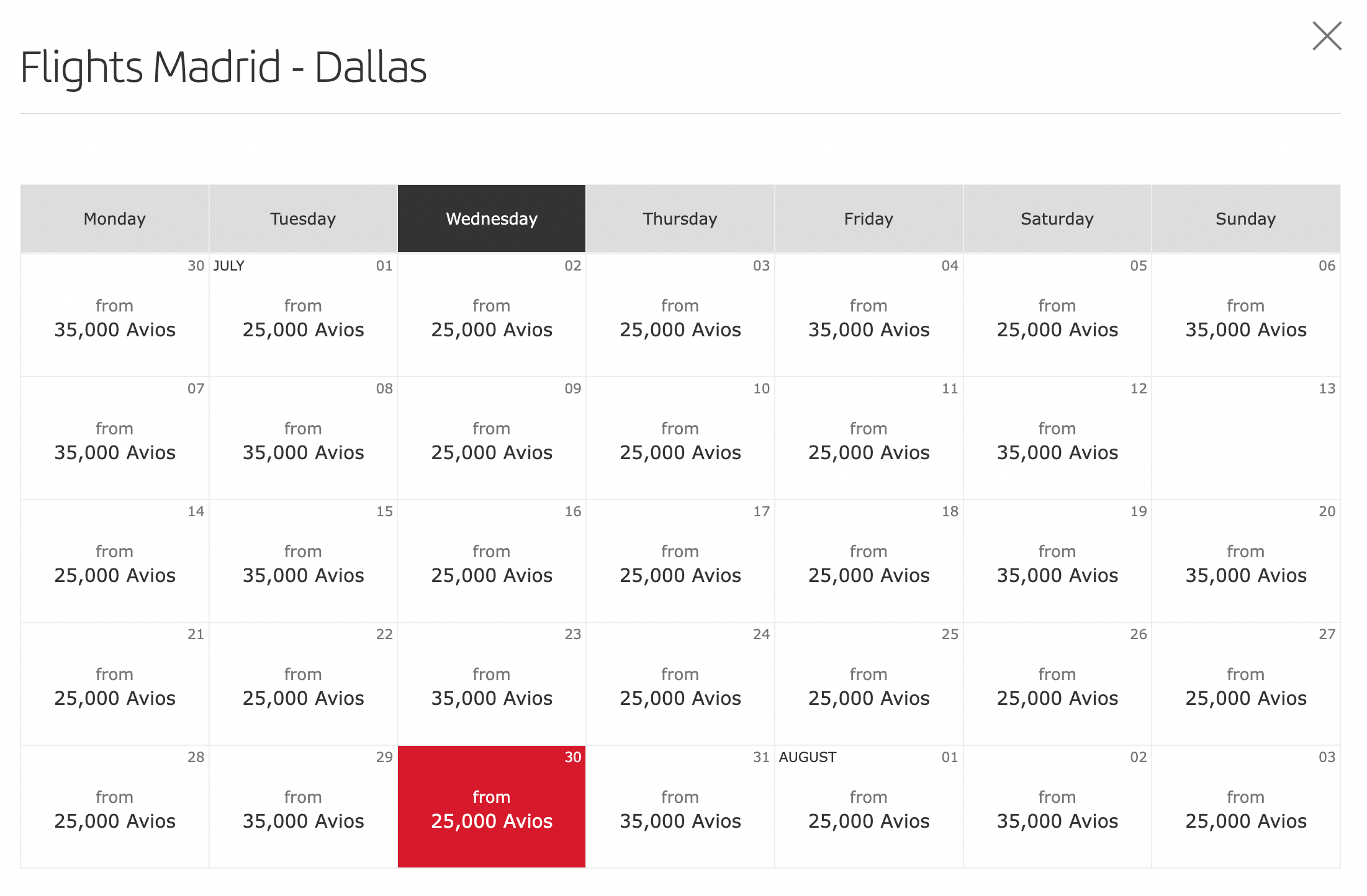 booking calendar