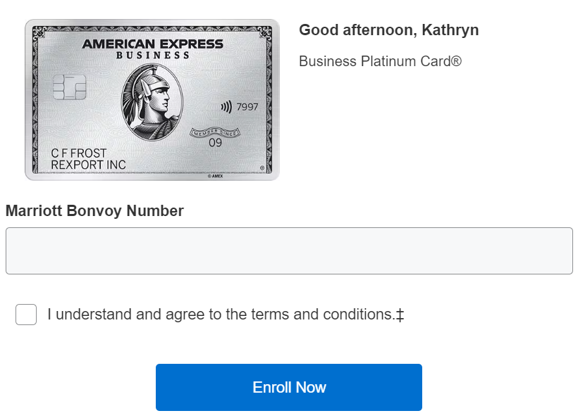 Amex Platinum hotel status