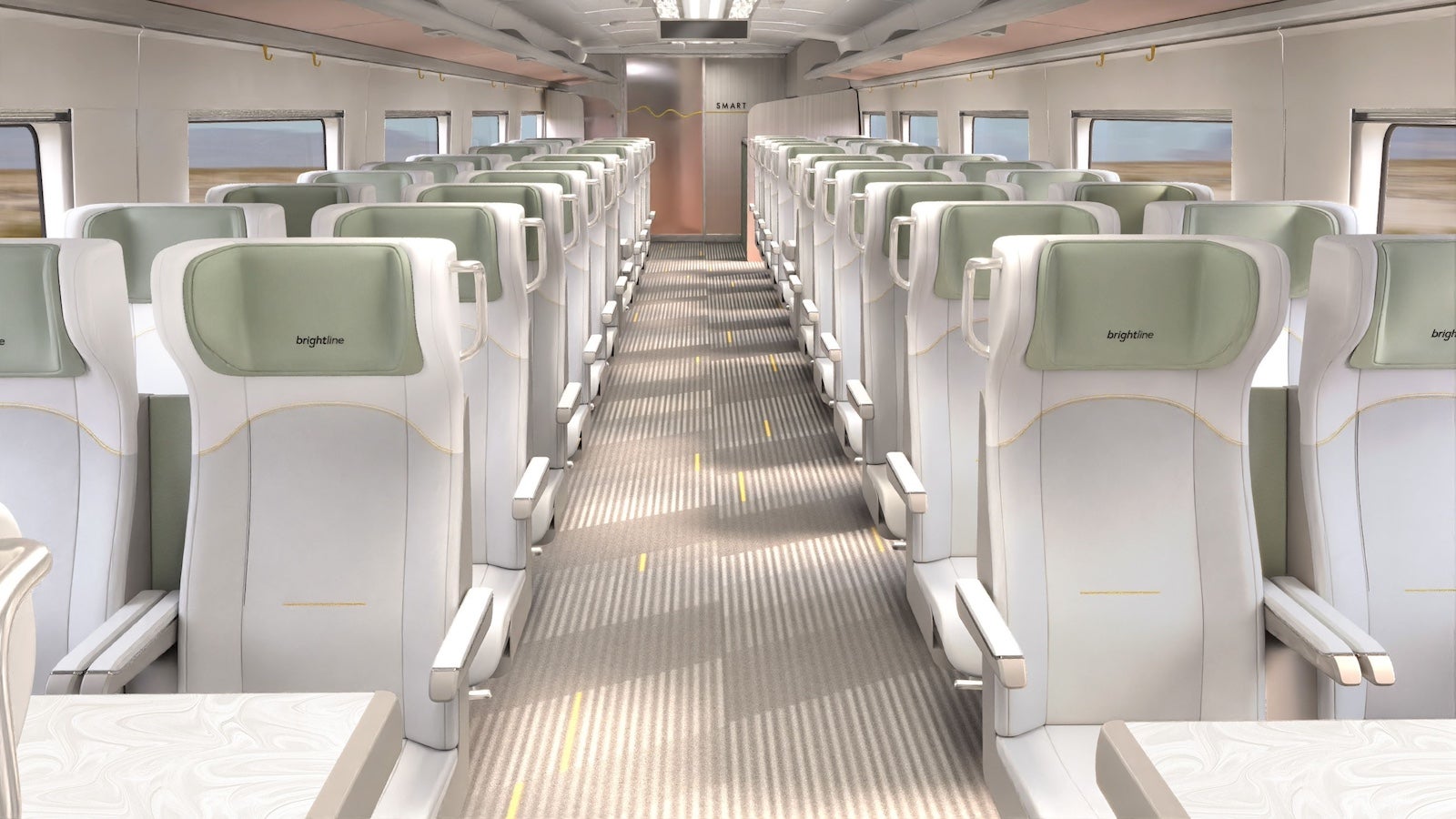 train rendering