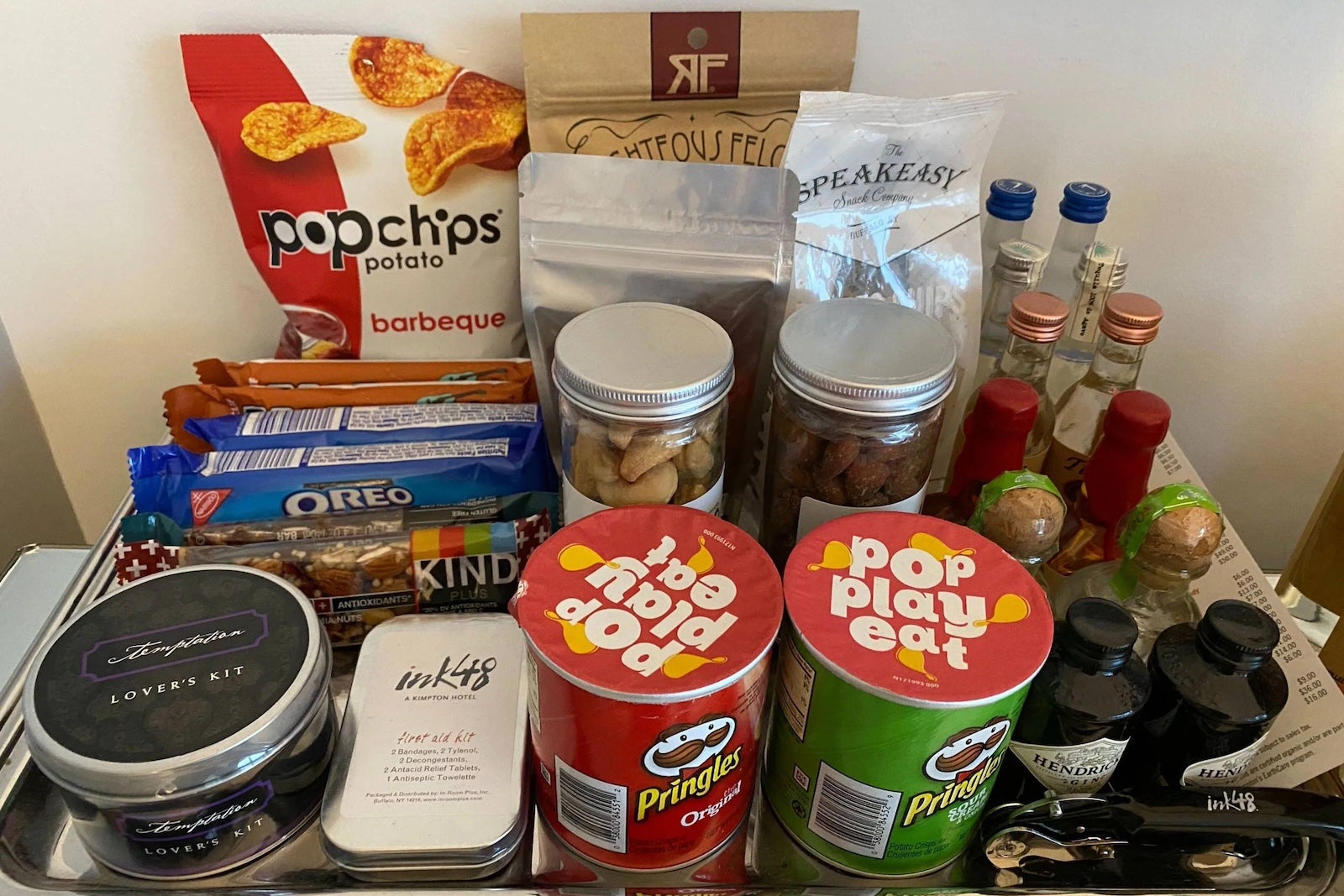 minibar goodies