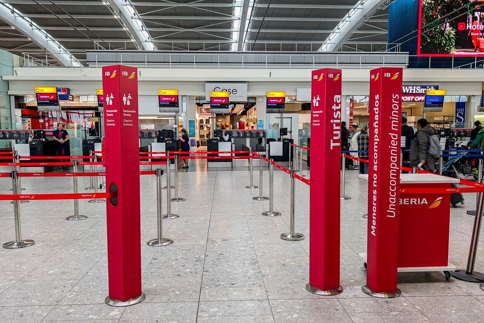 check in area iberia