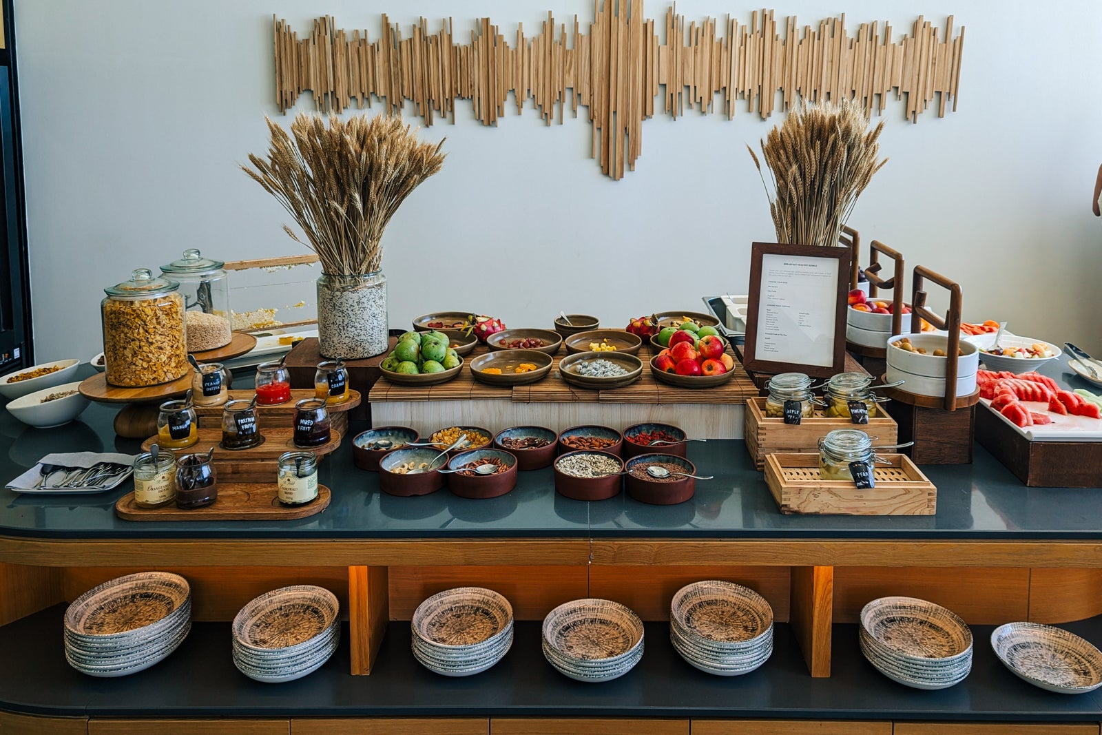 Alila Kothaifaru Maldives Seasalt breakfast buffet