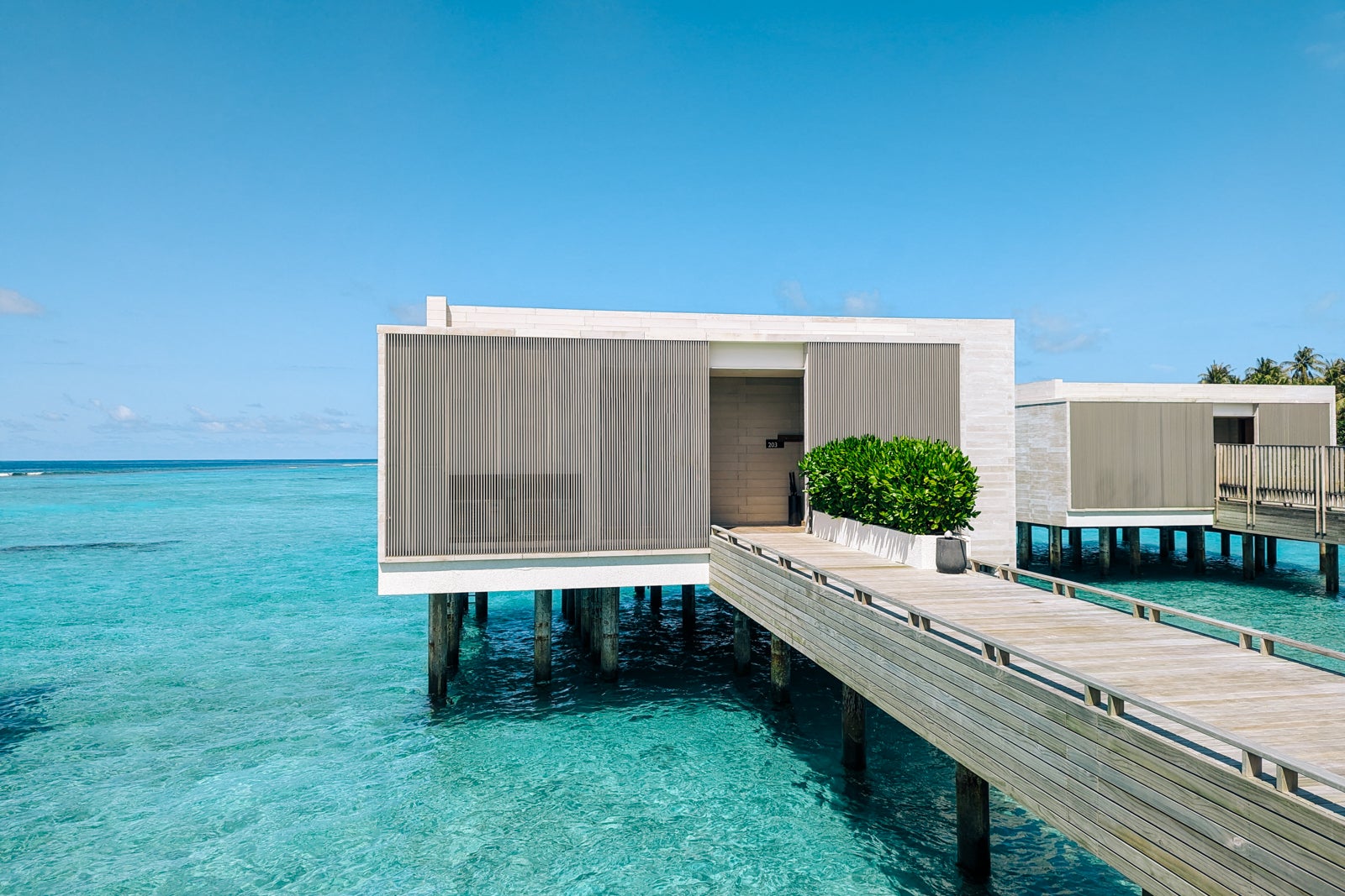 Pathways at the Alila Kothaifaru Maldives overwater villa