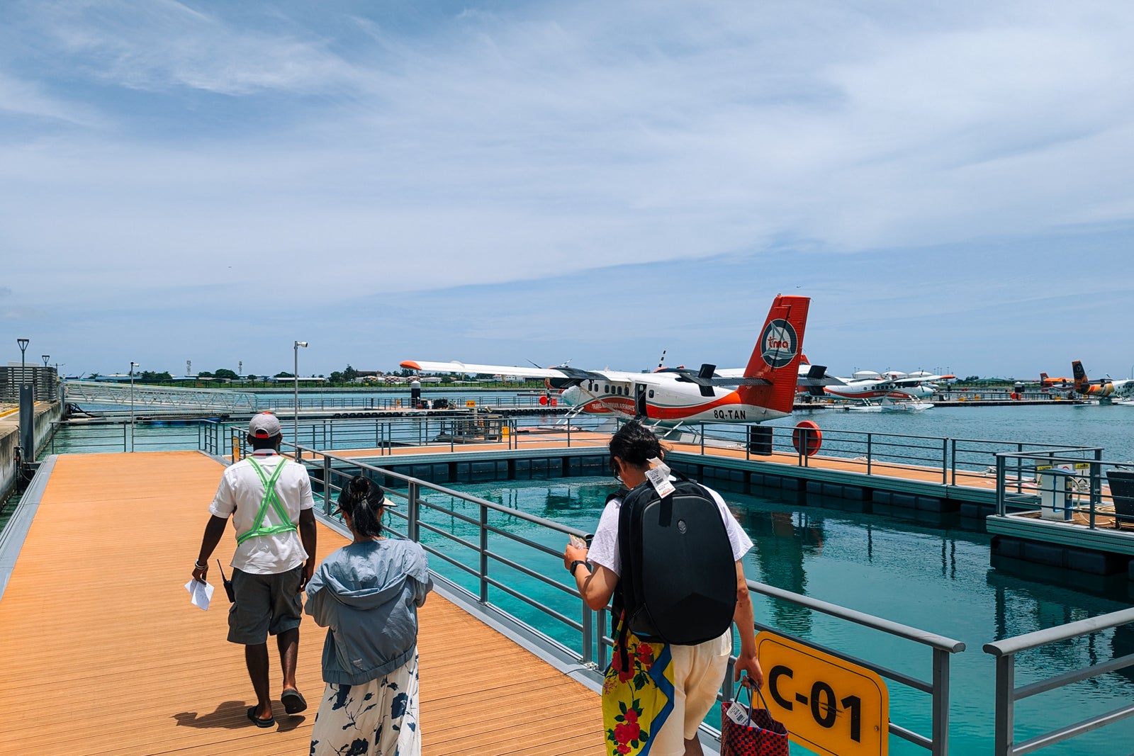 Maldives seaplane