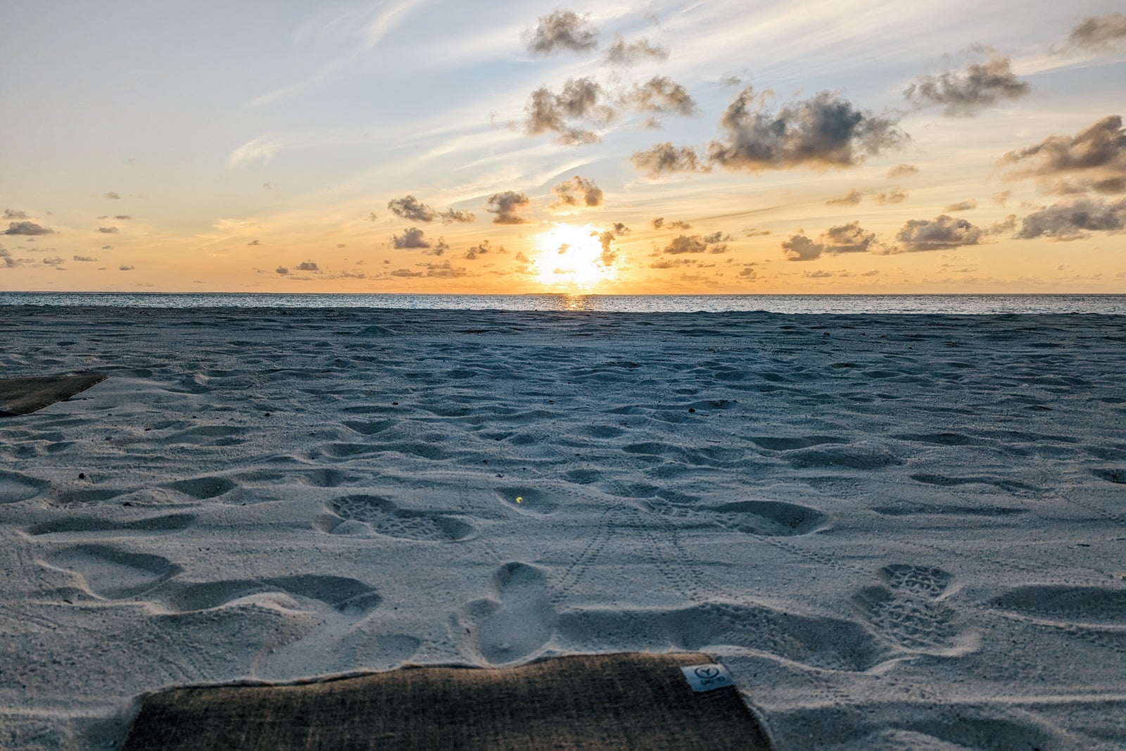 Alila Kothaifaru Maldives sunset yoga