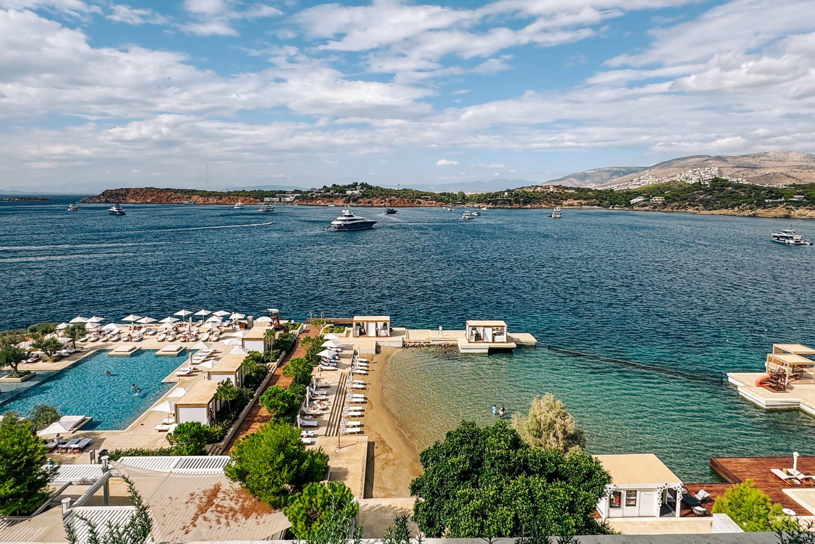 Four Seasons Astir Palace Hotel Athens pool and ocean