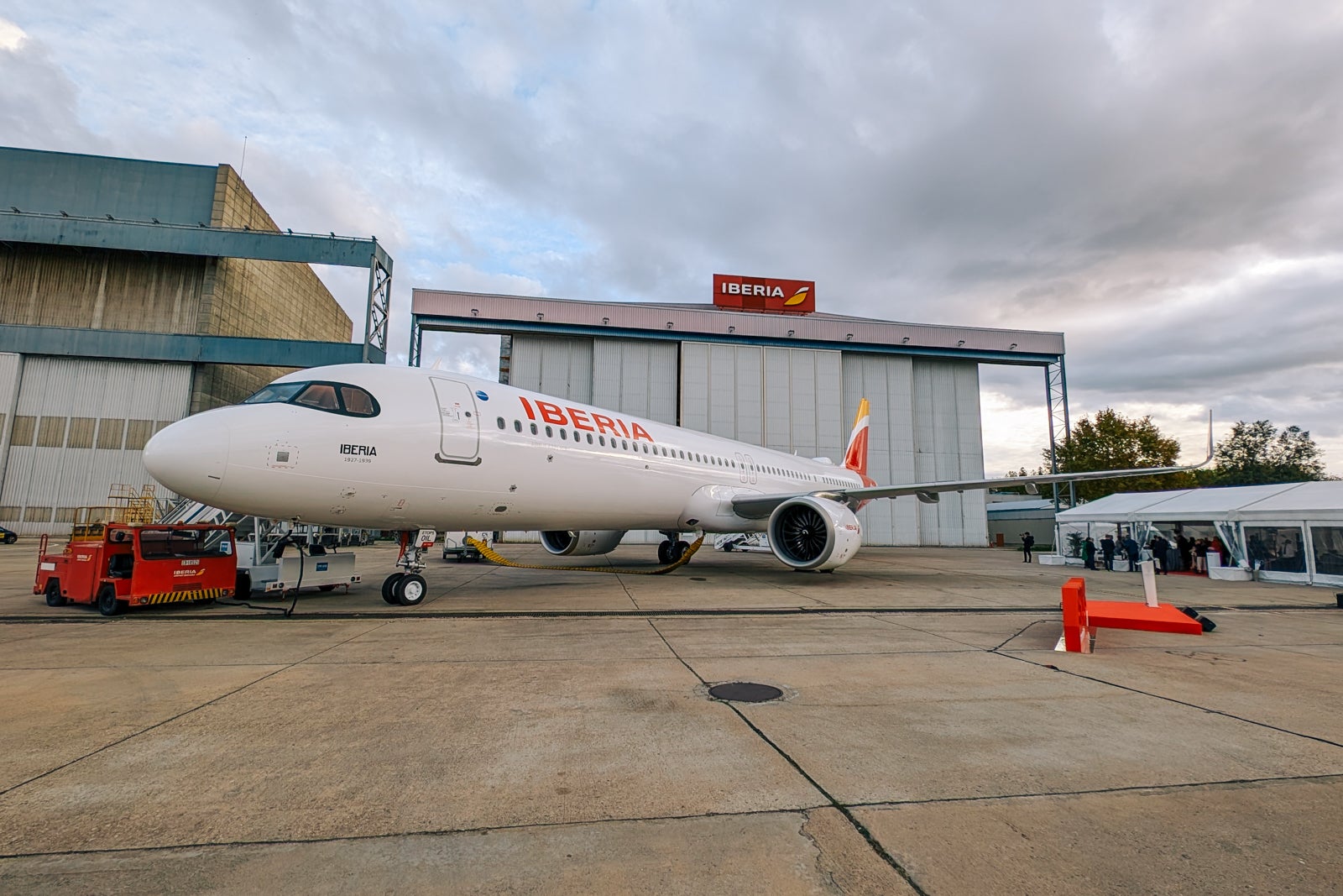 Iberia plane