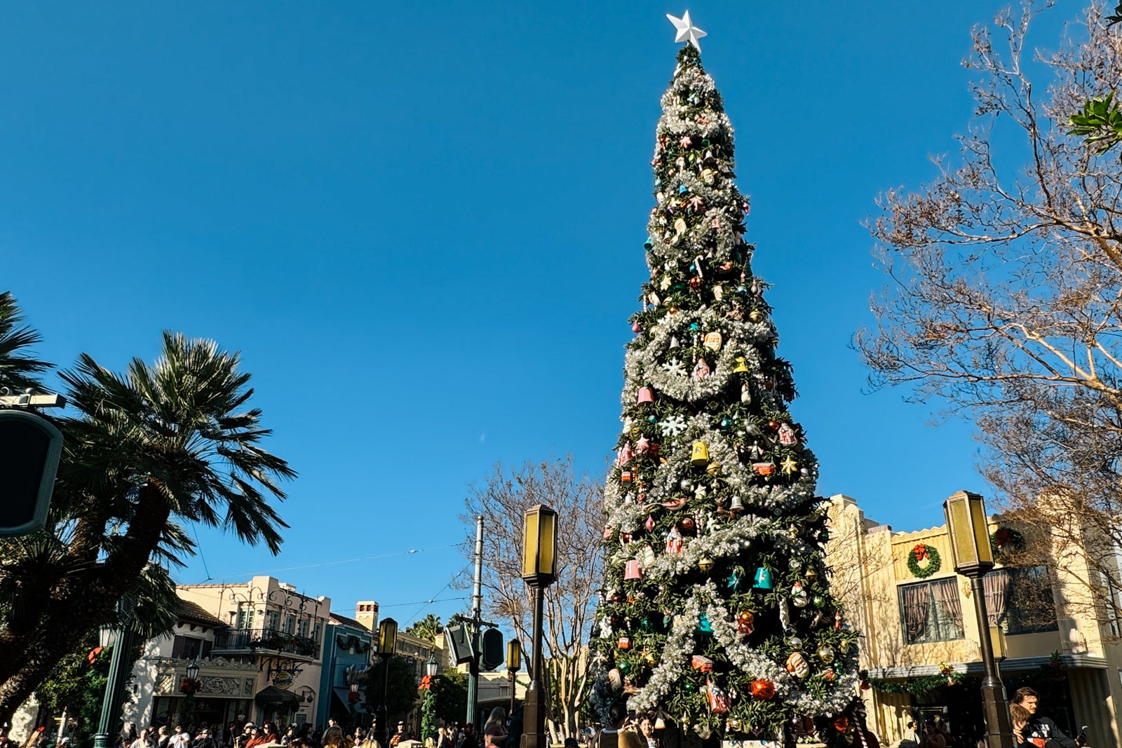 Disney California Adventure Christmas tree