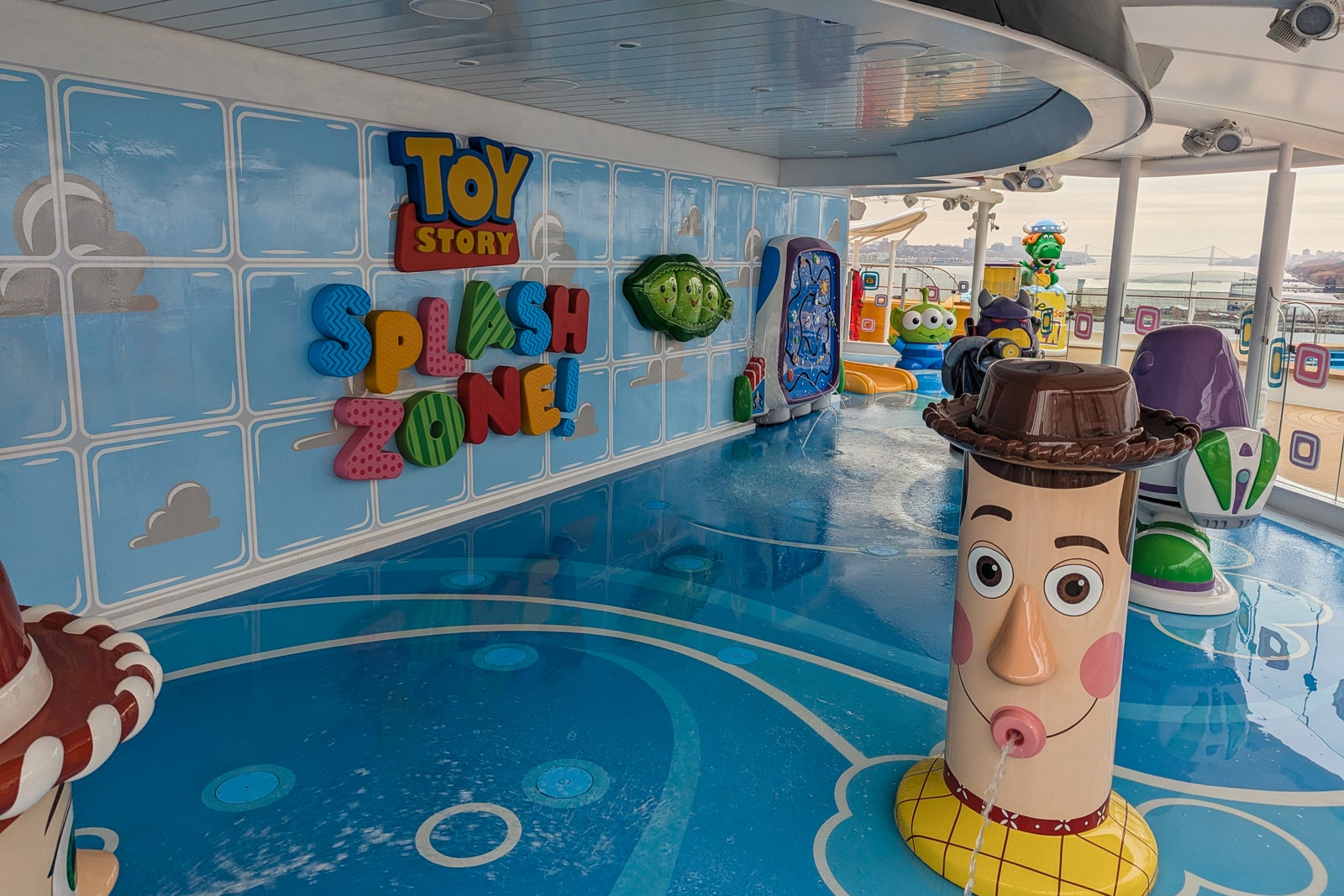 Toy Story Splash Zone. 