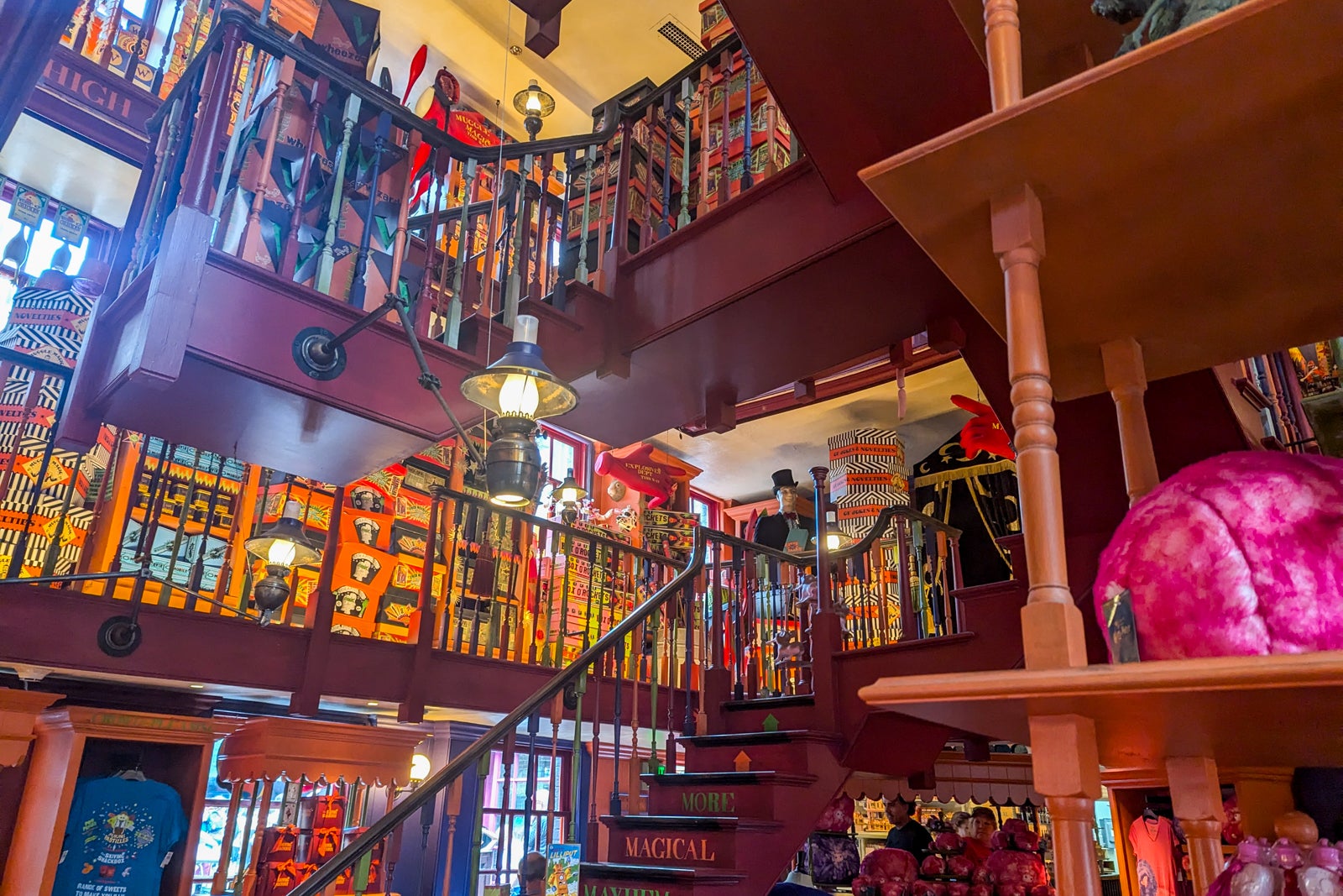 Three floors of magical merchandise