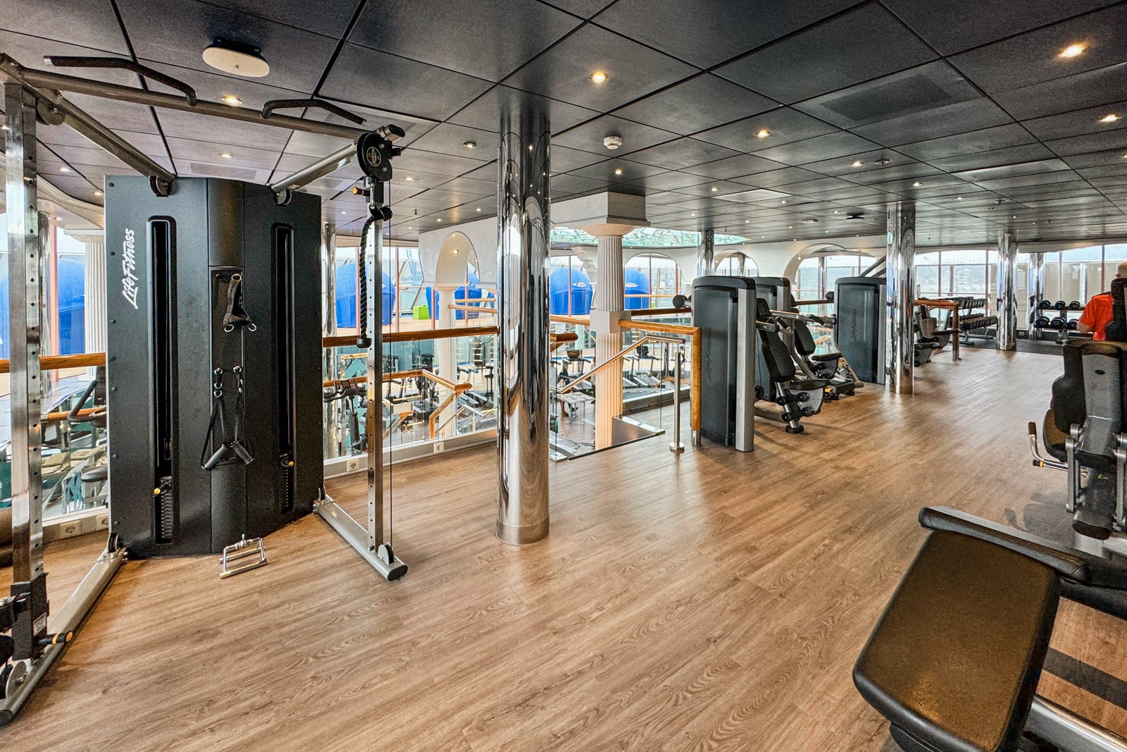 Fitness center carnival legend