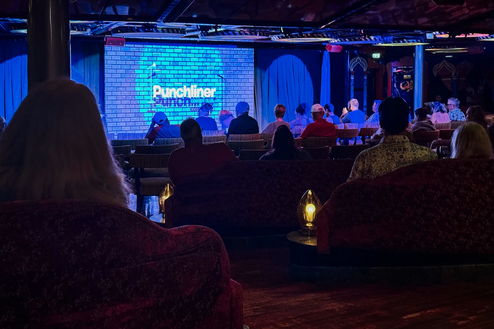 Comedy club on Carnival Legend