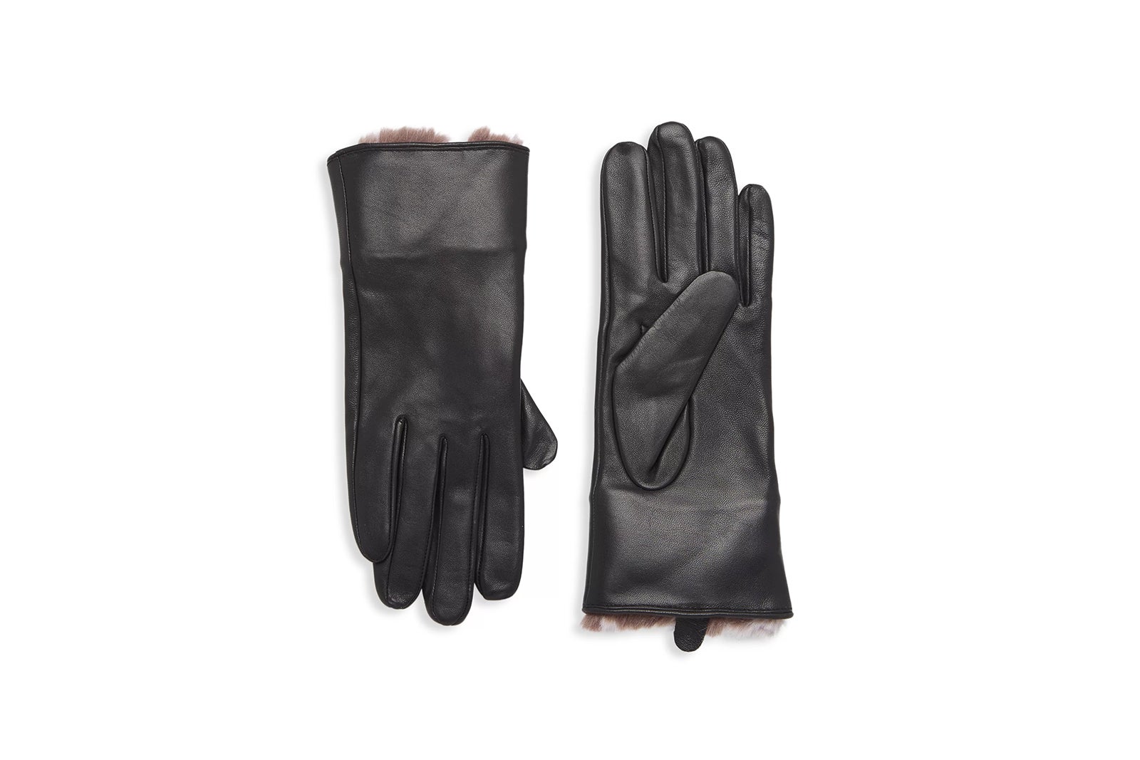 leather gloves