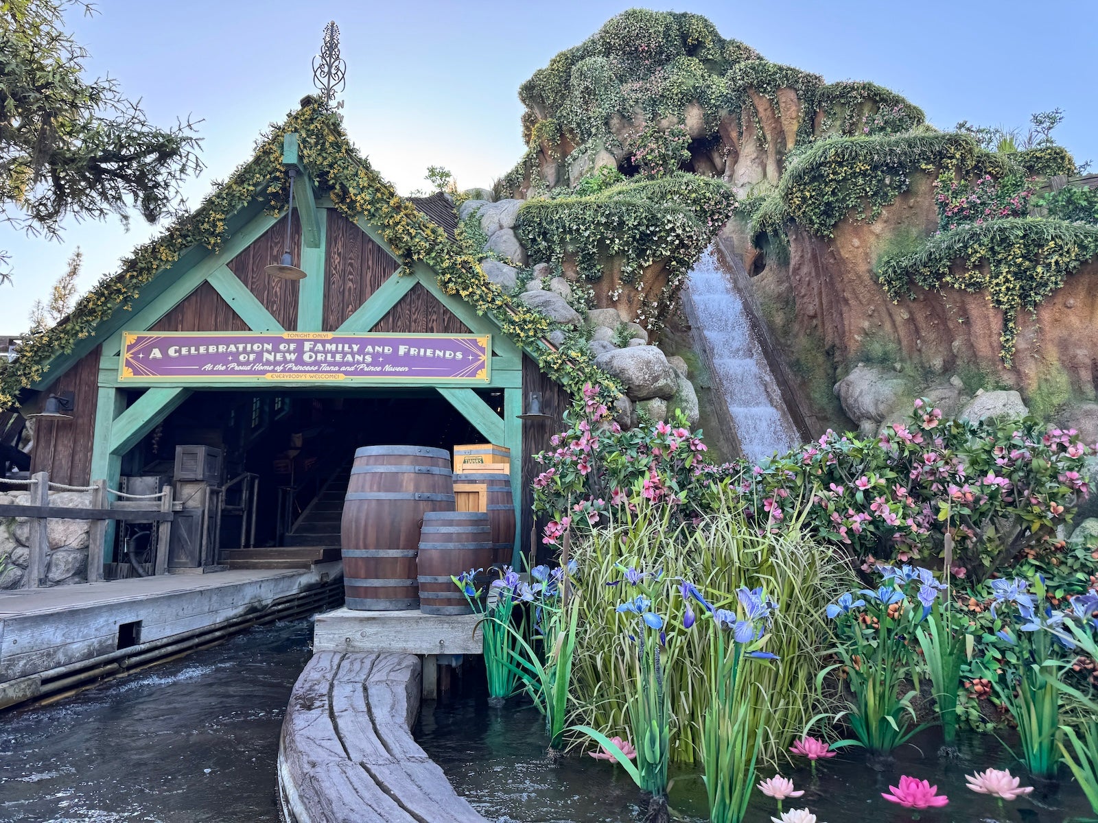 Tiana's Bayou Adventure at Disneyland