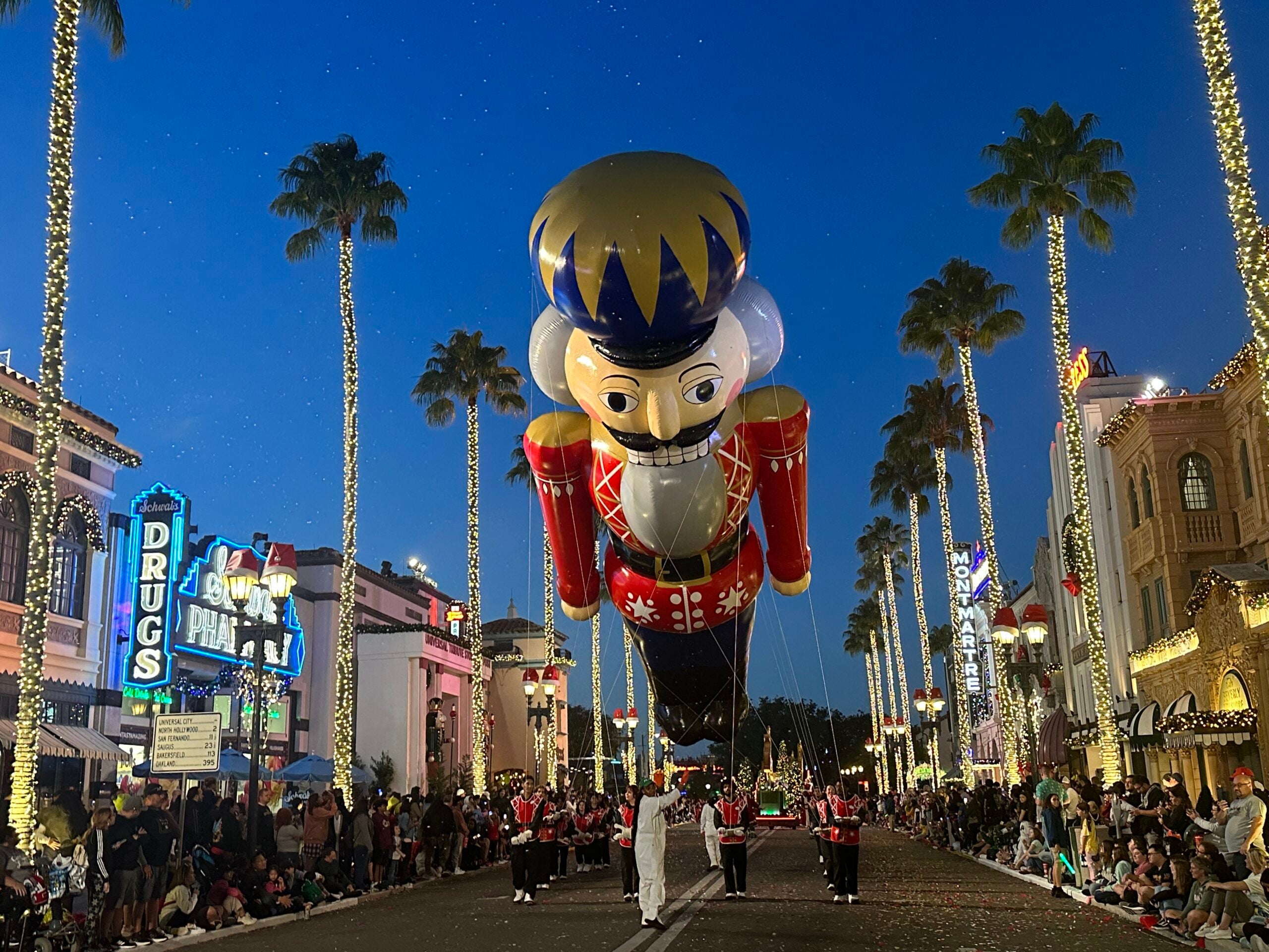 Universal's Holiday Parade featuring Macy's.