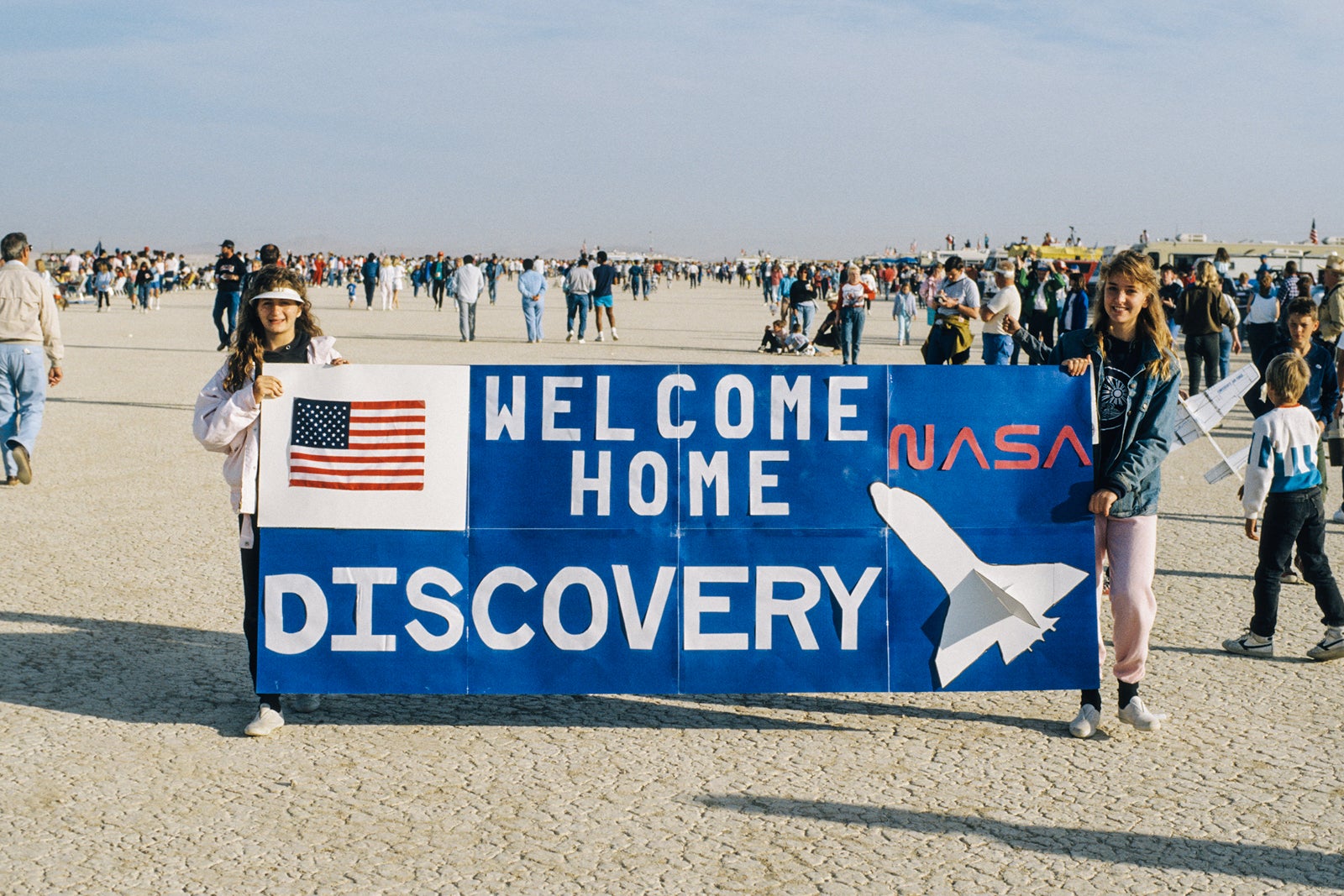 sign at nasa campsite