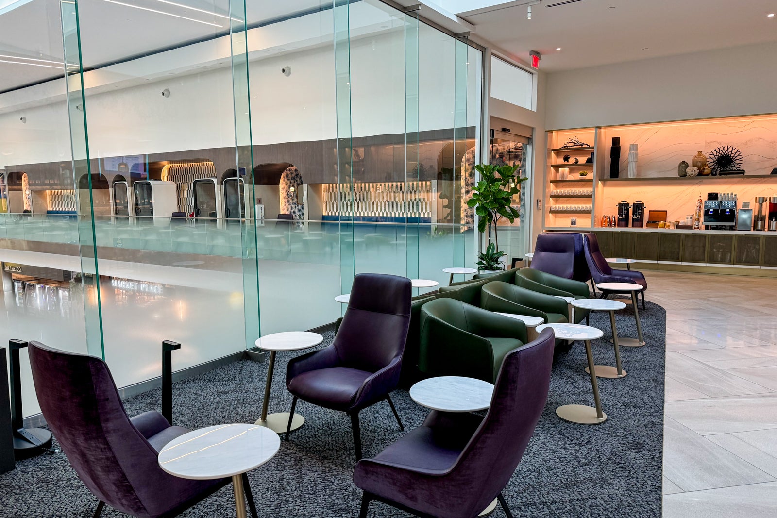 Delta Sky Club in Charlotte