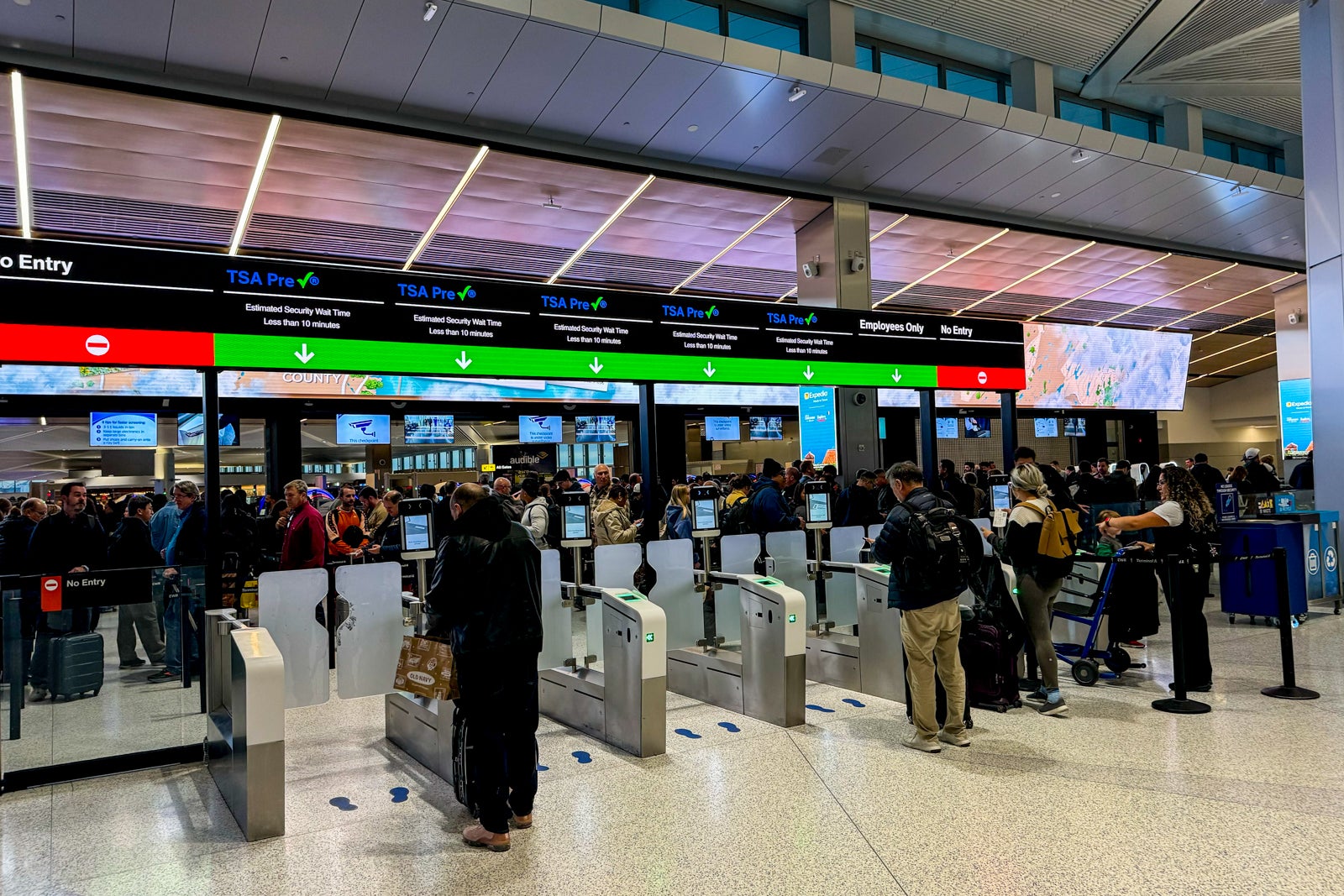 passengers at airport