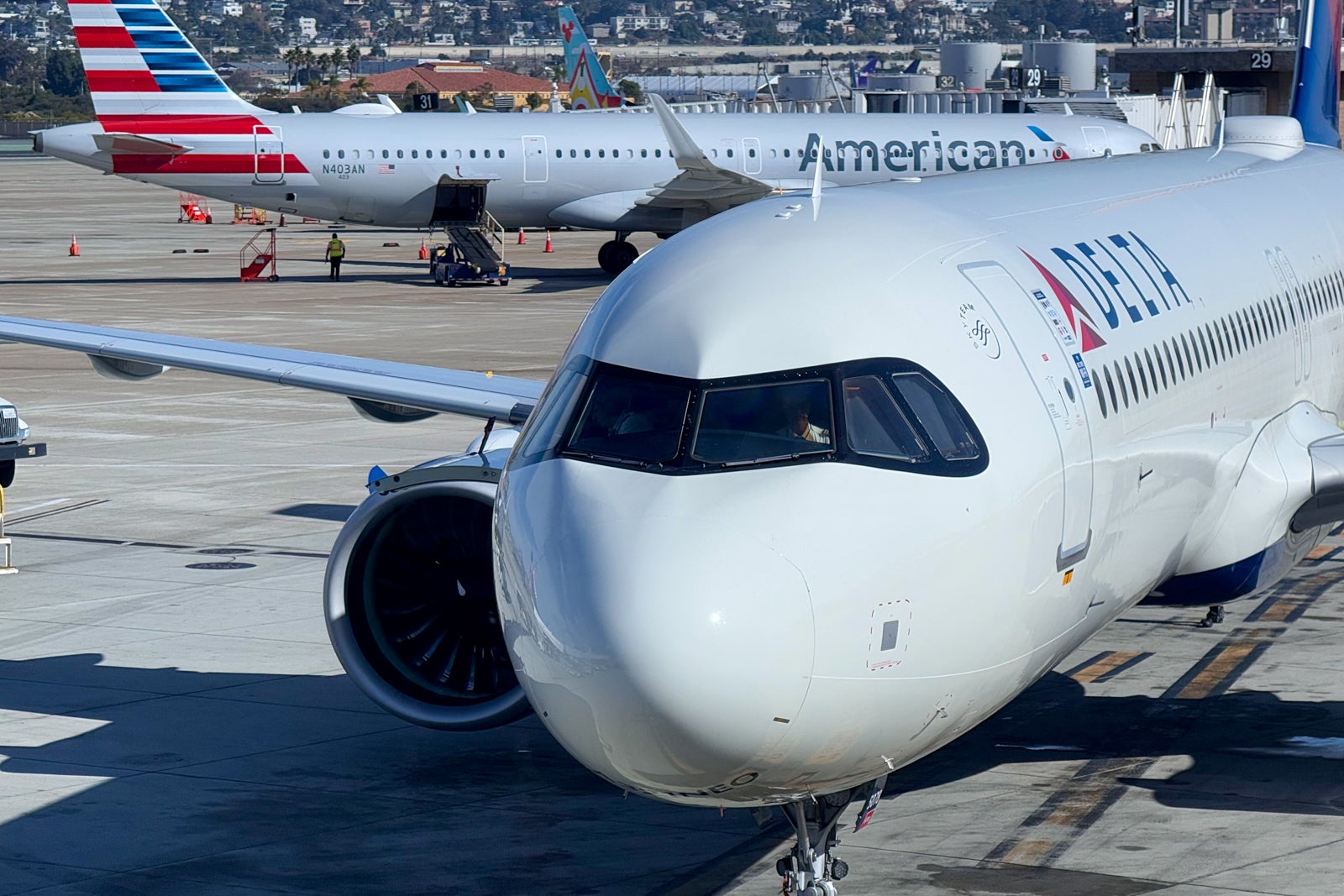 Delta Airbus A321neo American Airlines