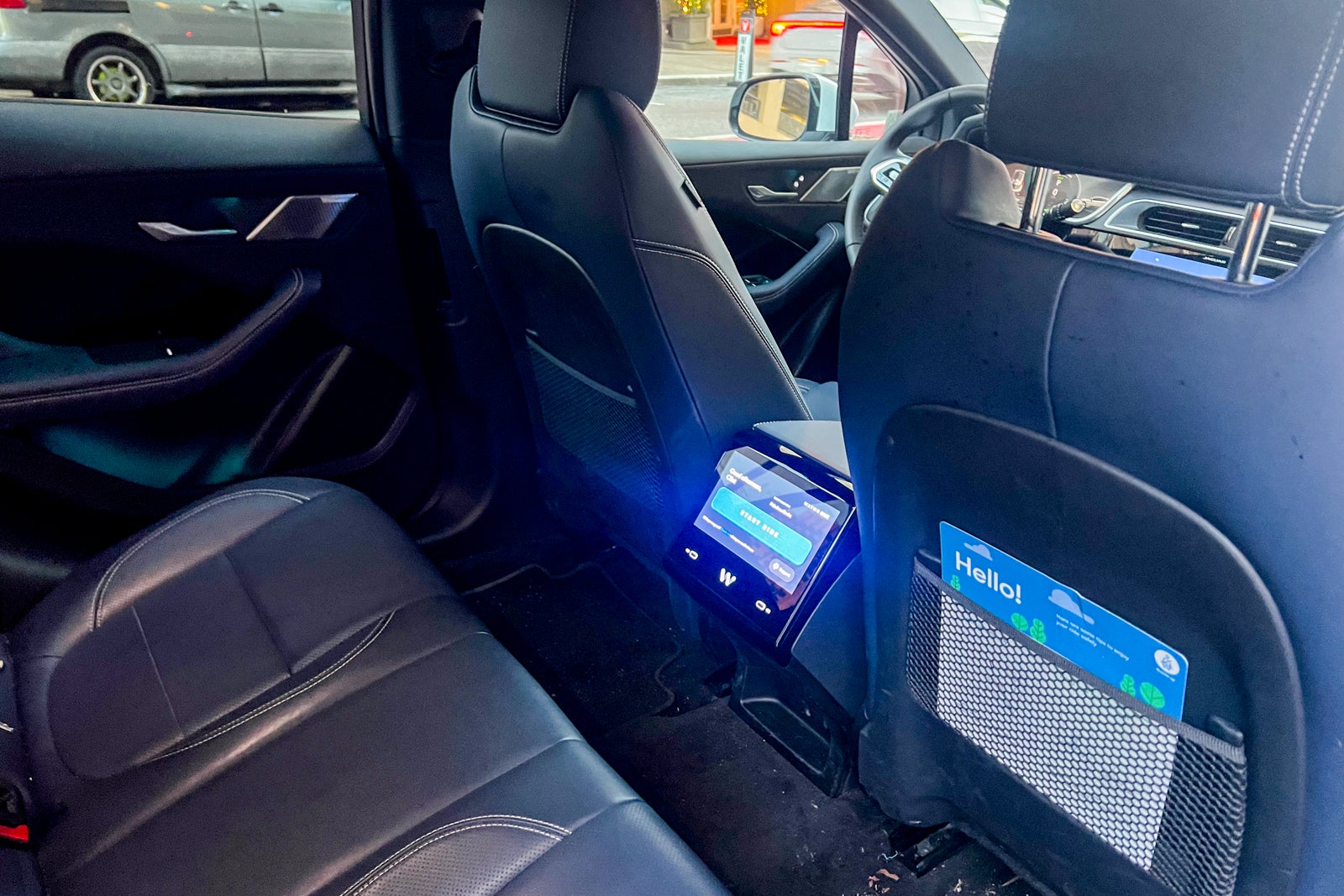 waymo interior