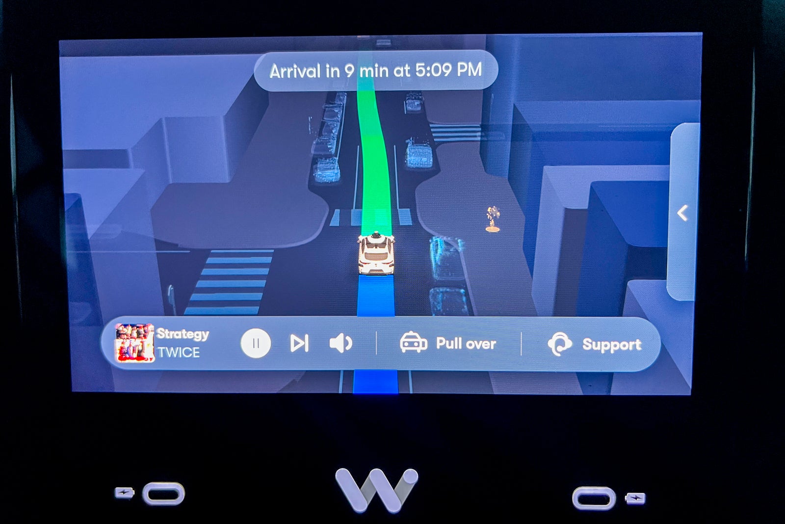 waymo interior