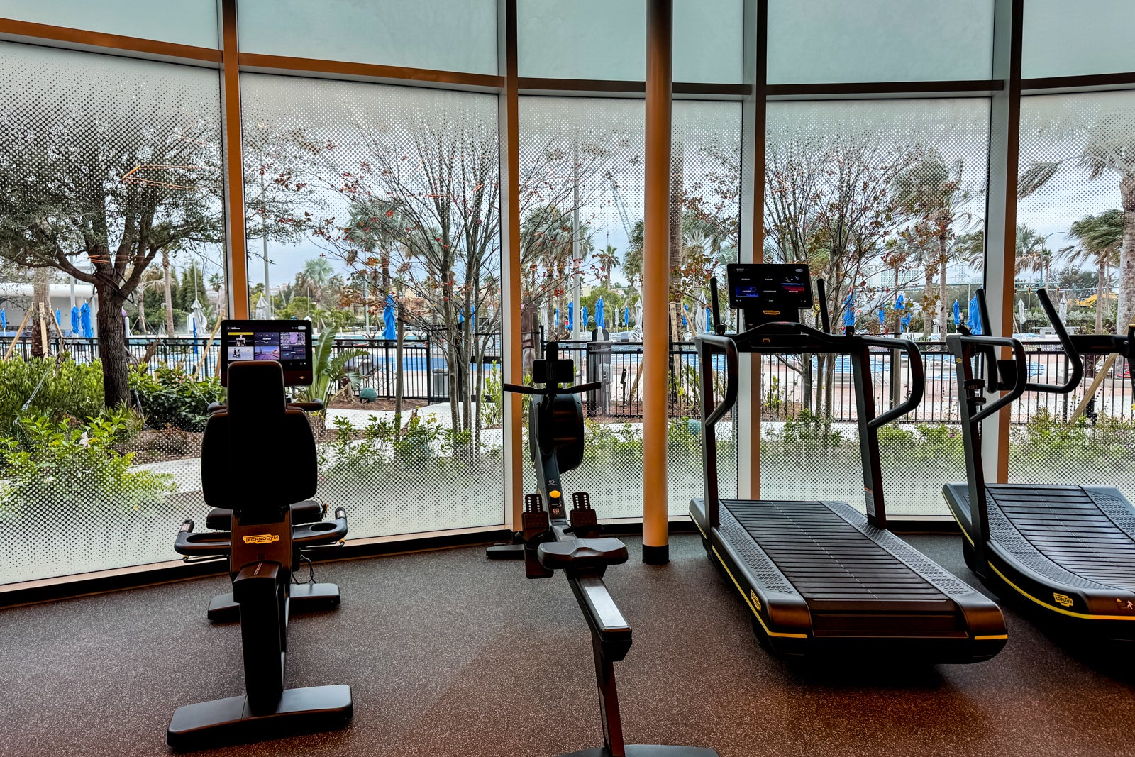 hotel gym