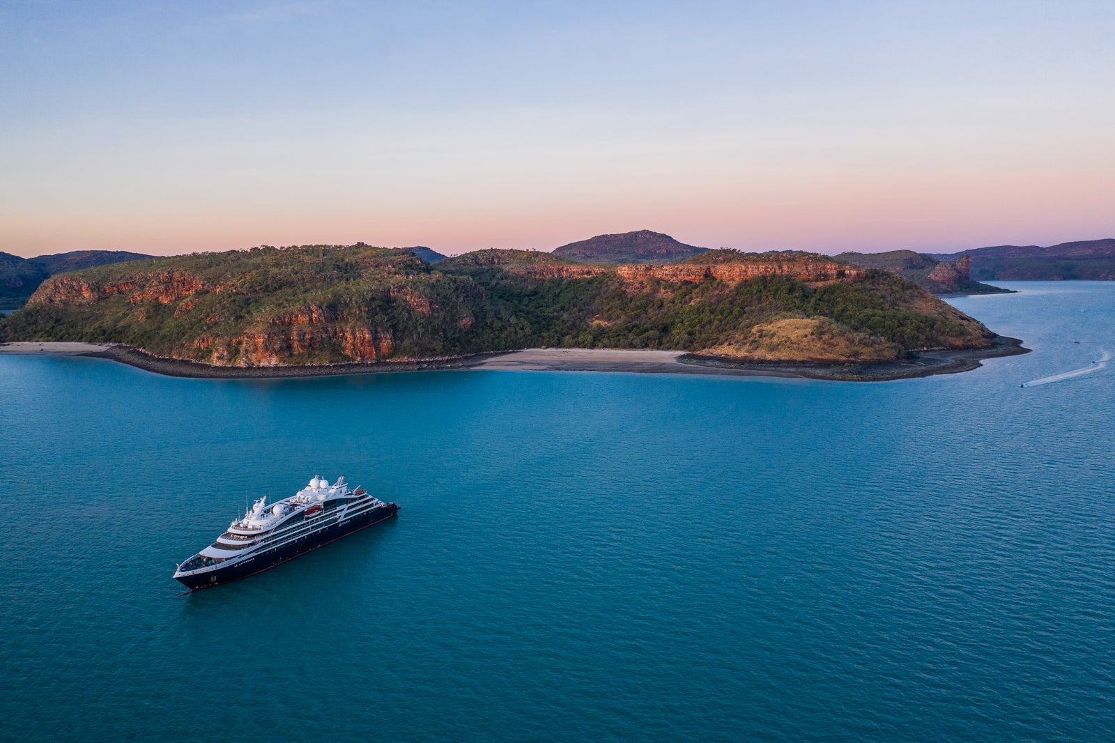 Ponant's Le Laparouse along Australia's Kimberley coast.