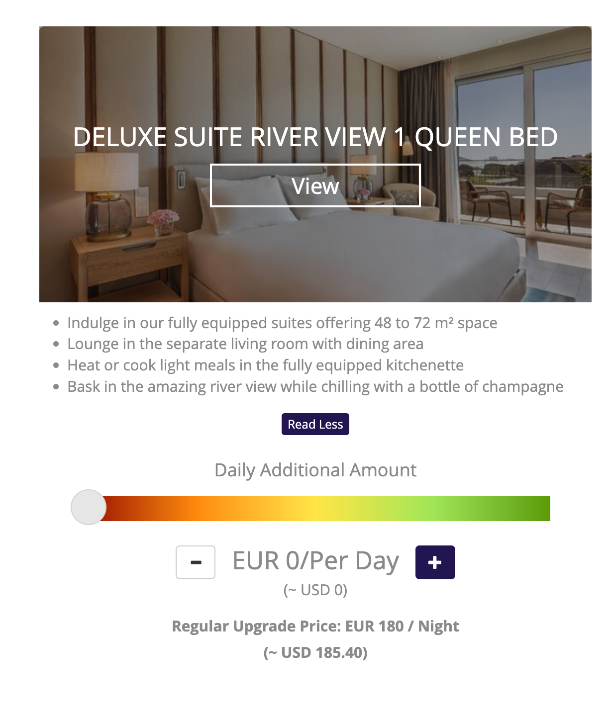 Hyatt Regency Lisbon upgrade offer. WORLD OF HYATT