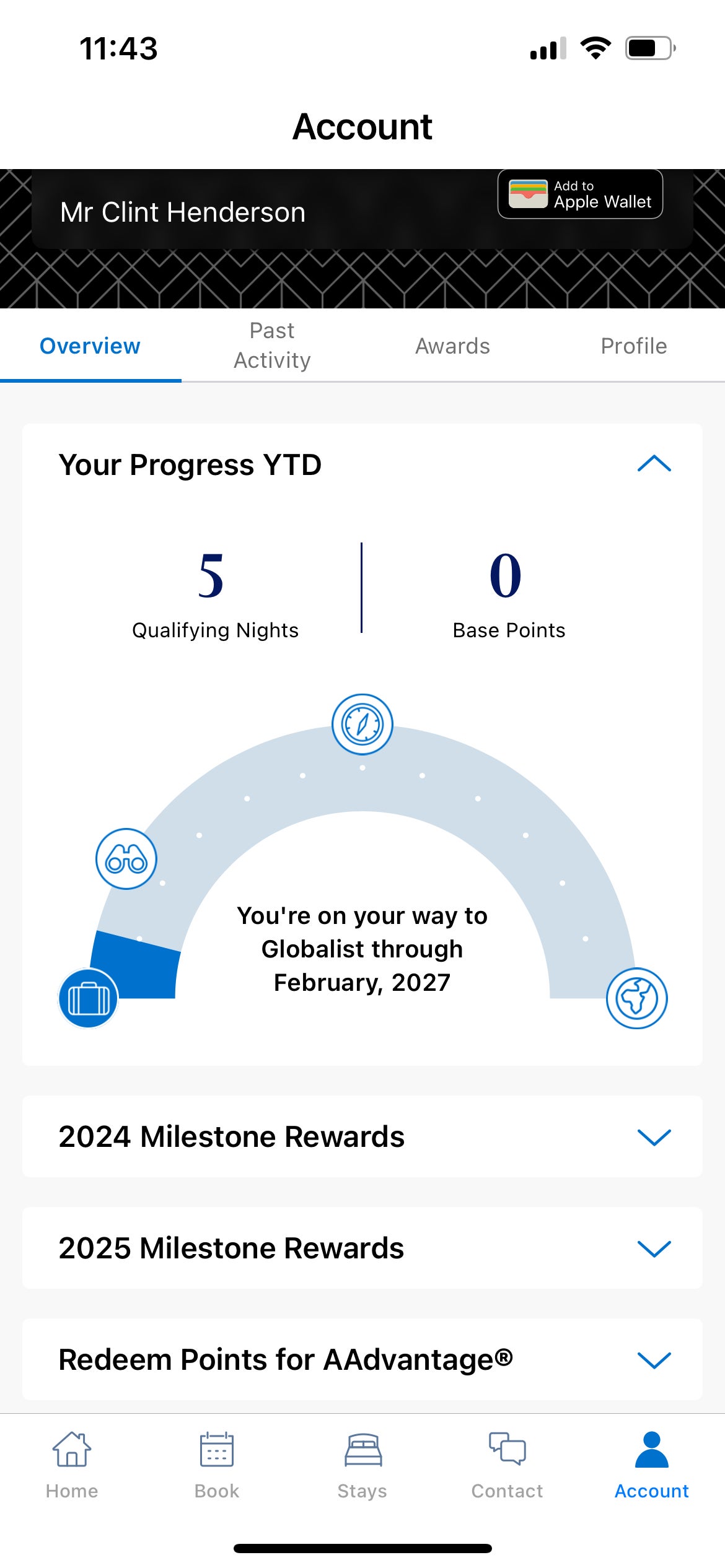 World of Hyatt 2025 qualifying nights tracker. WORLD OF HYATT