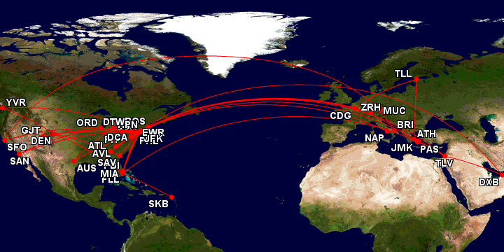 flight map