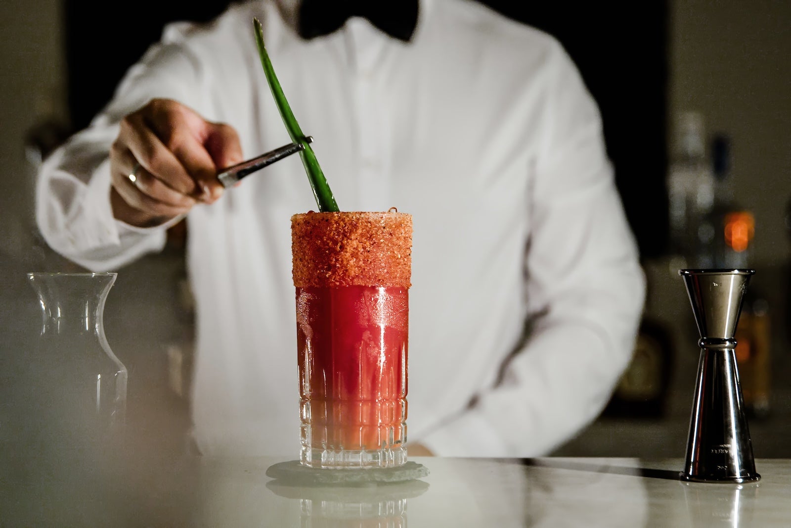 The St. Regis Bar's unique take on the bloody mary