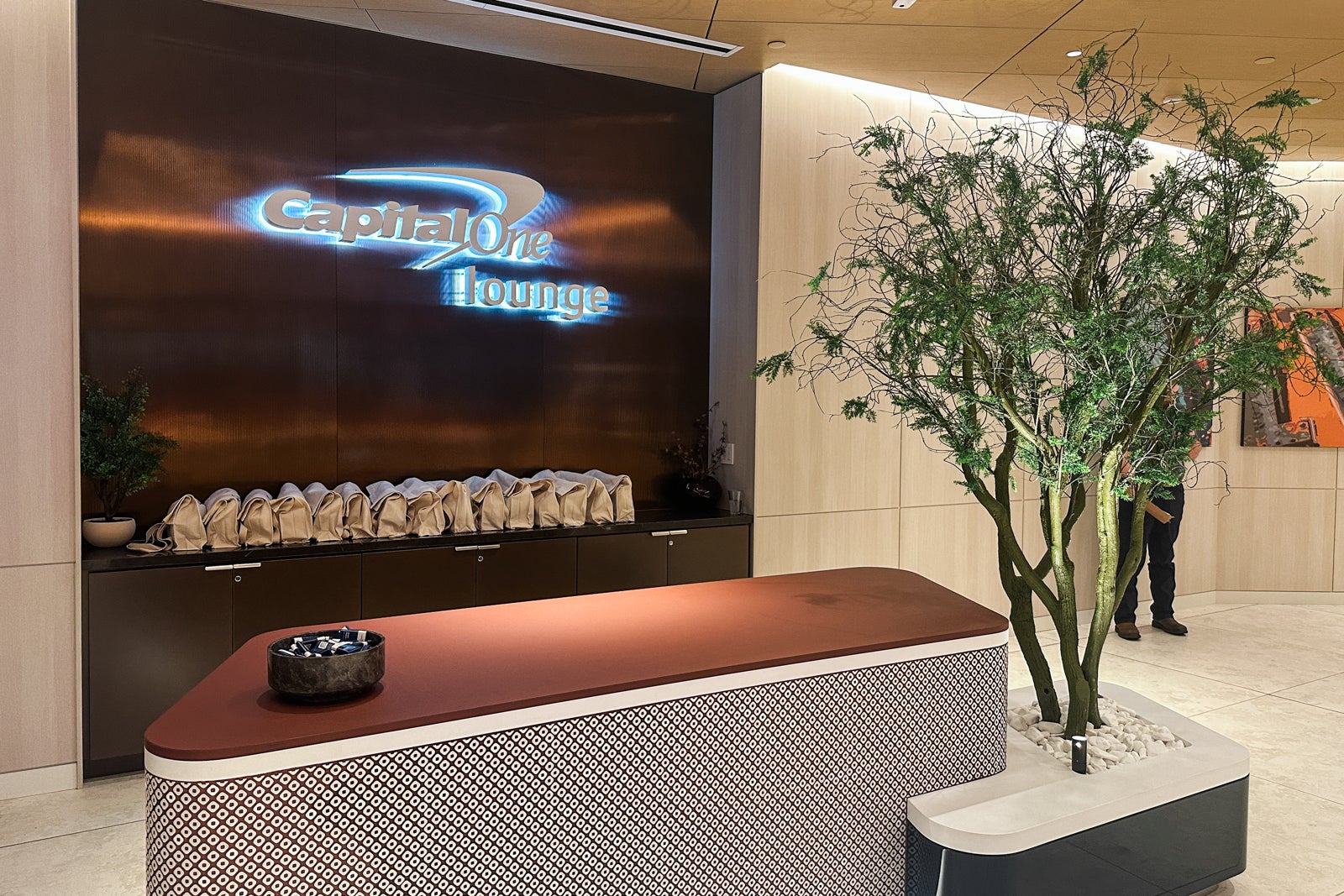 Our first look at Capital One’s new Las Vegas lounge