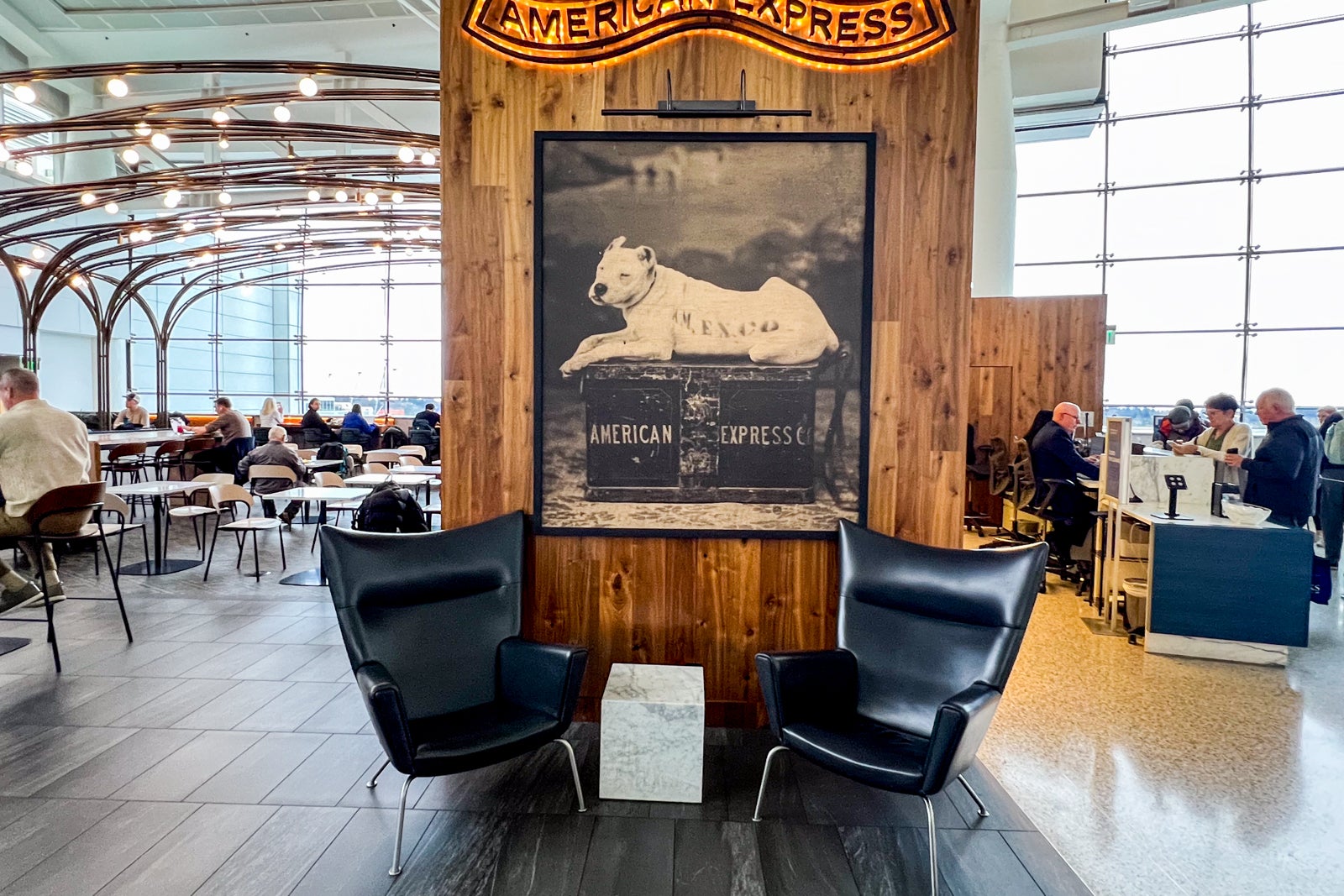 Amex Centurion lounge in SEA