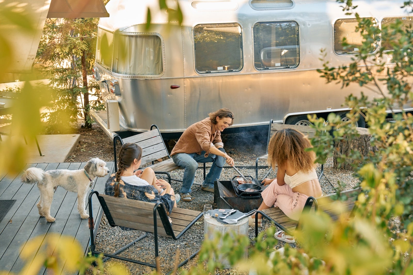 Family camping