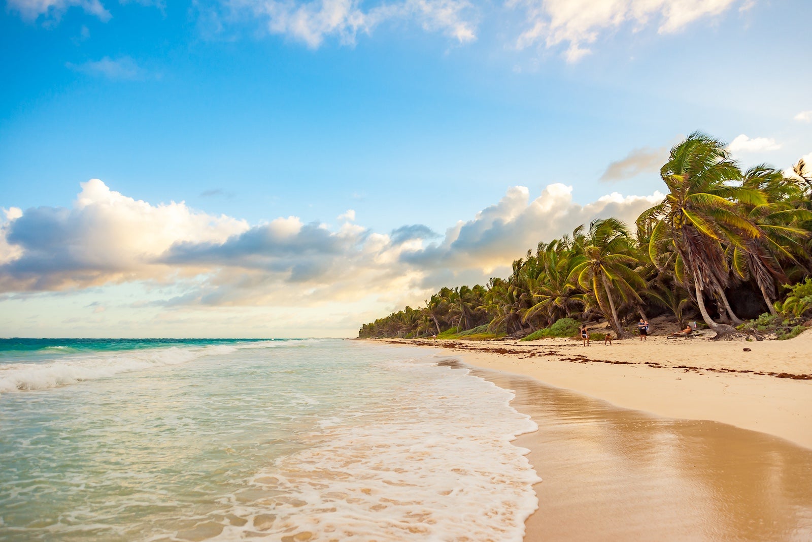 beach in Tulum, Mexico