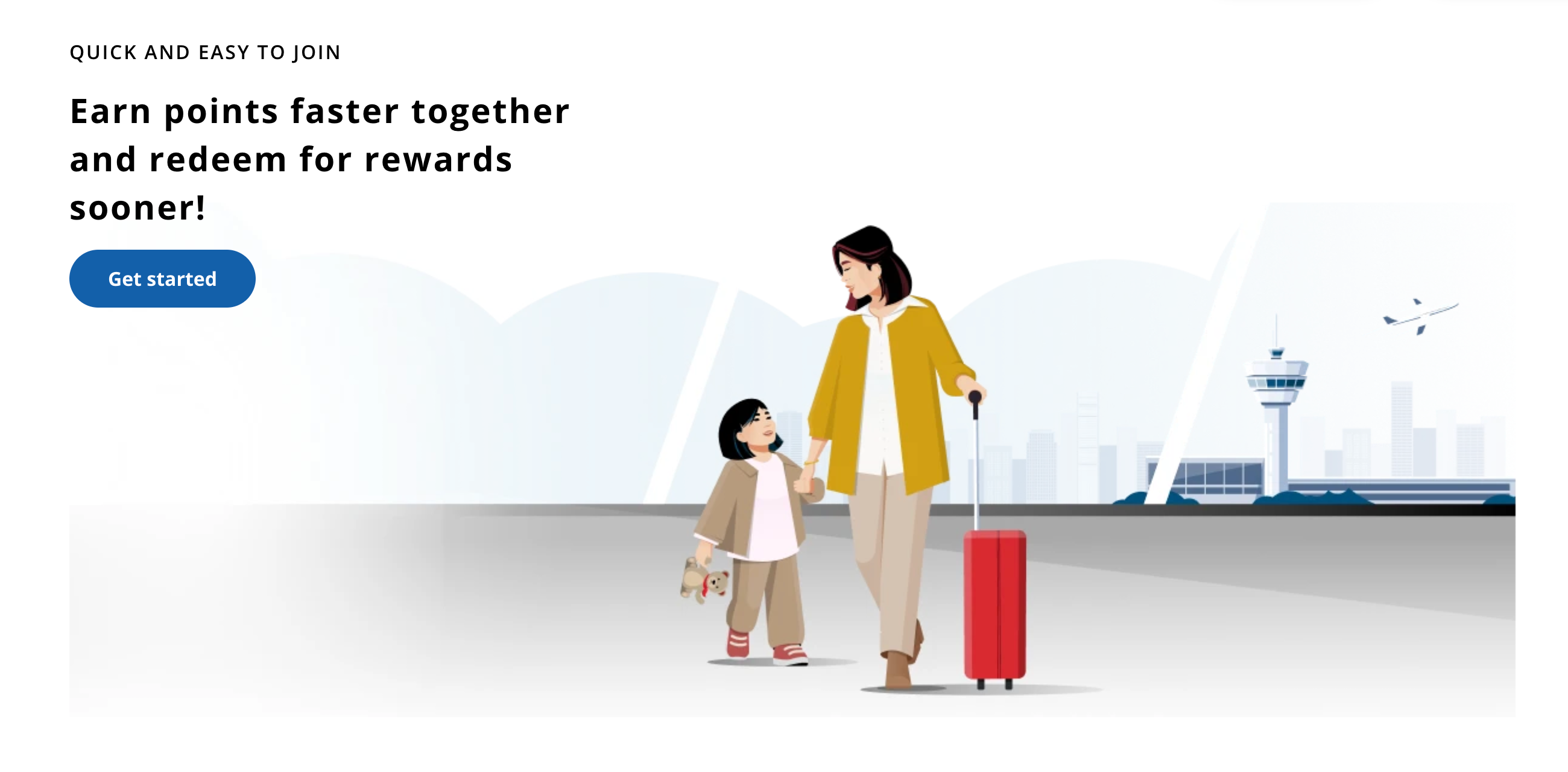 Air Canada family sharing get started