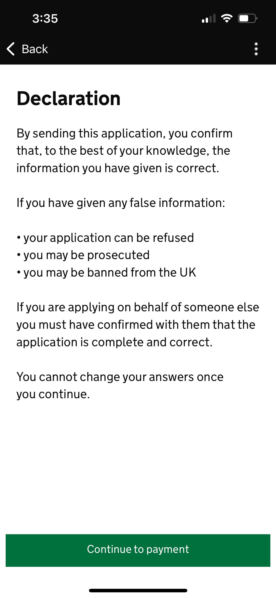 Travel authorization app questions. GOV.UK