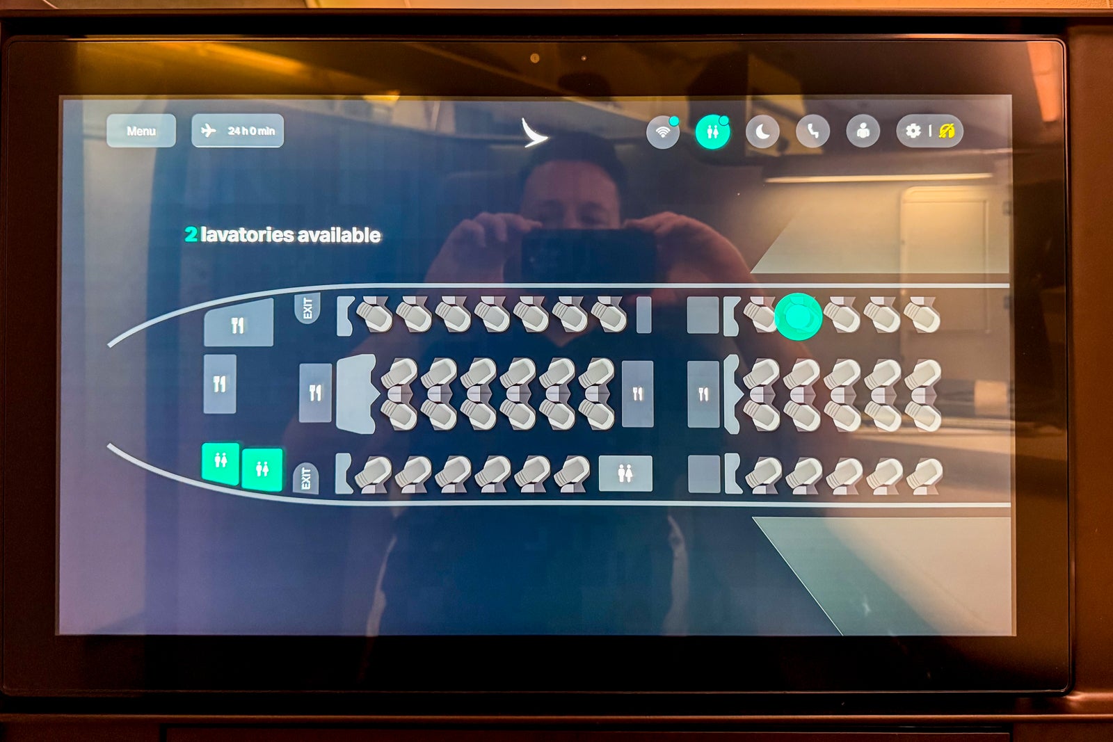 plane seating map