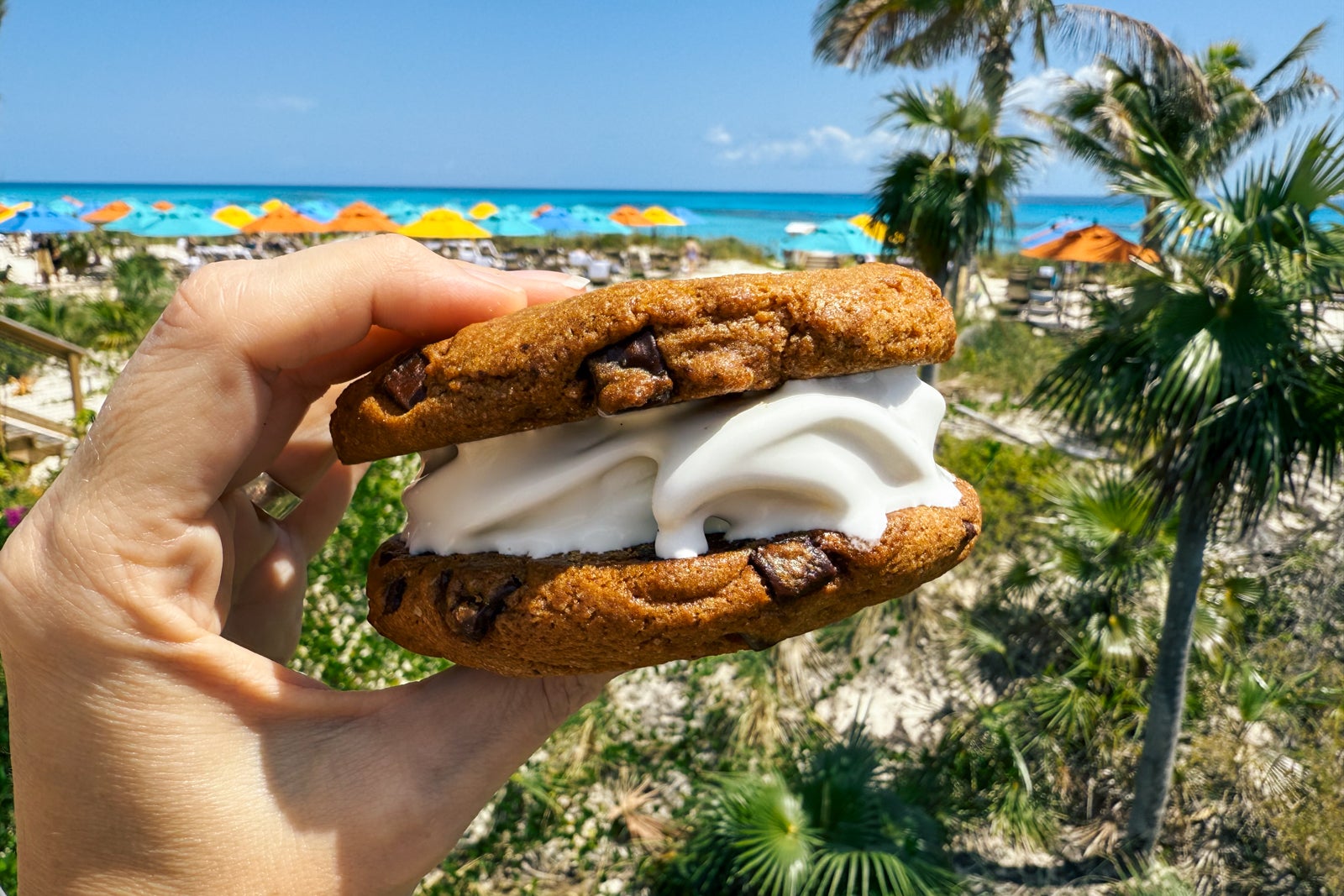 makeshift ice cream sandwich