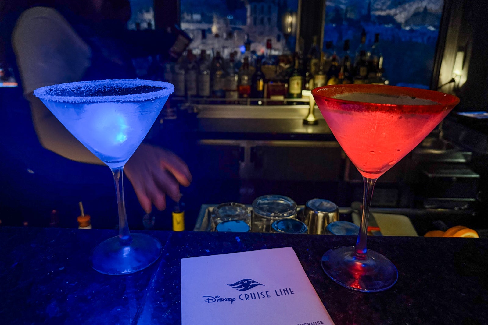 Disney Fantasy bars