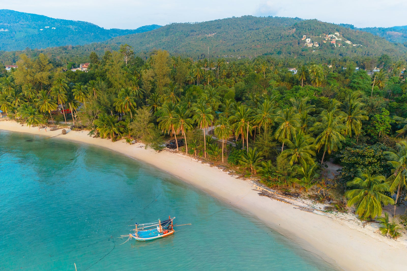 Beach on Koh Samui, Thailand. 