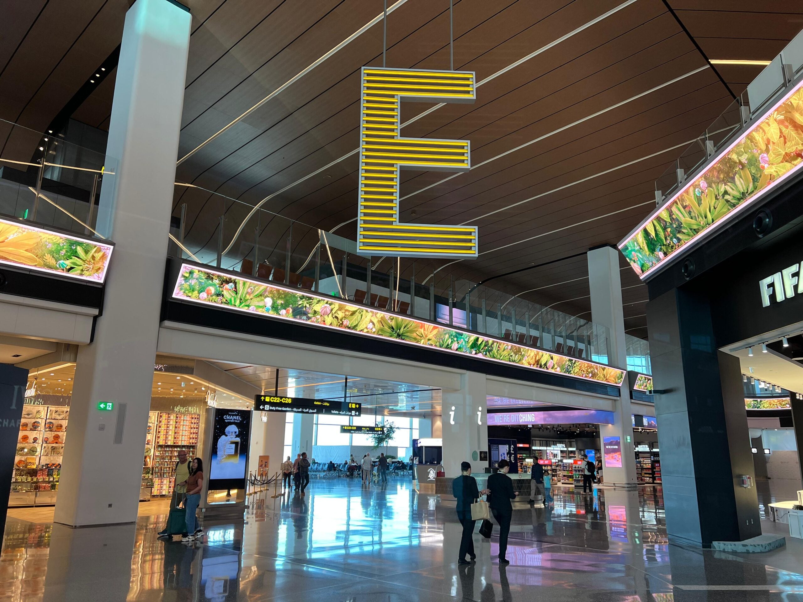 Doha airport concourse E