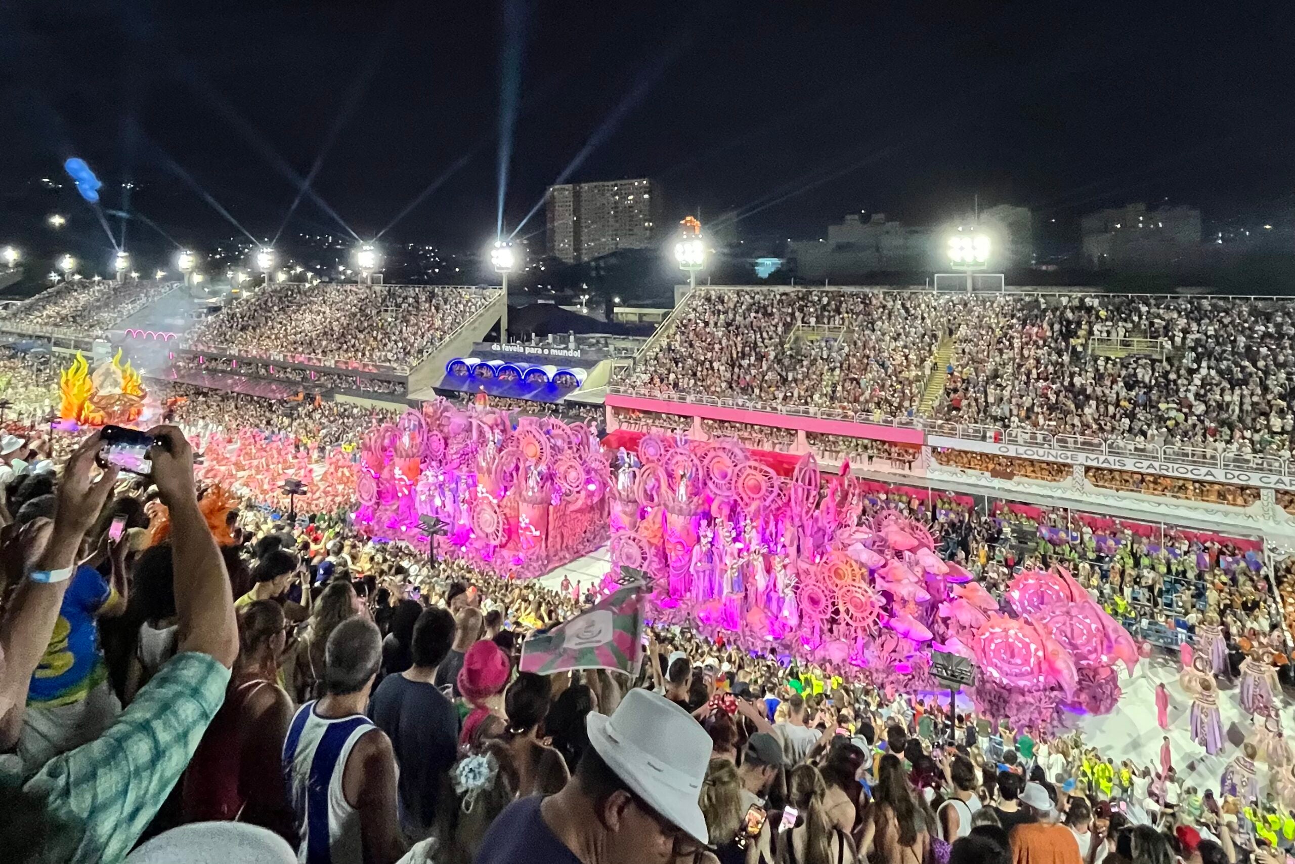 Carnival at the Sambadrome
