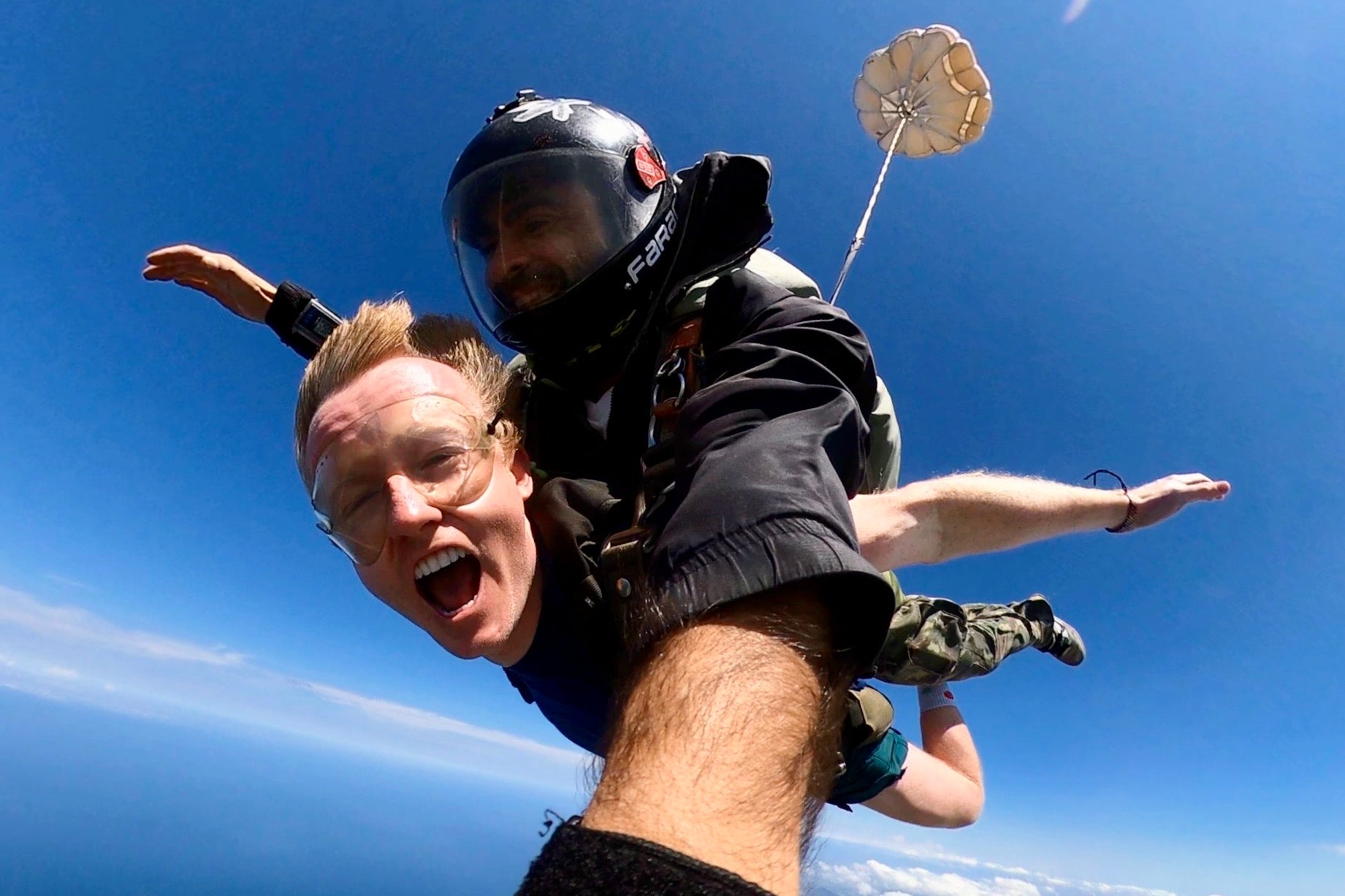 skydiving in brazil